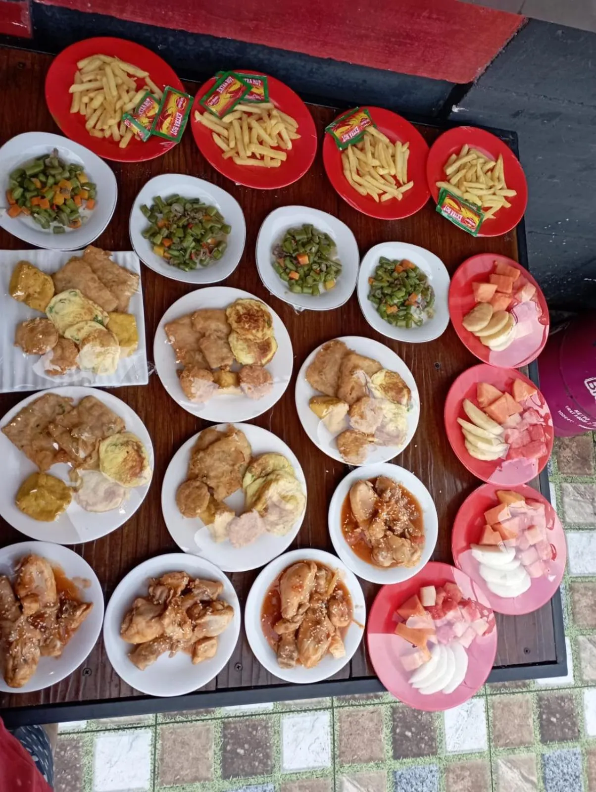 Food and drinks in Dya Hotel Boyolali