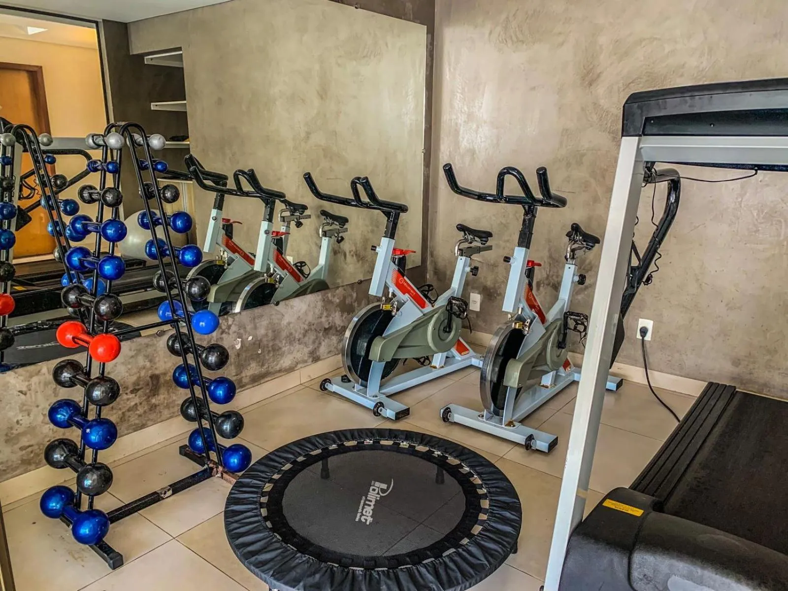 Fitness centre/facilities in Hotel Piratininga Avenida Amazonas - Rondonópolis