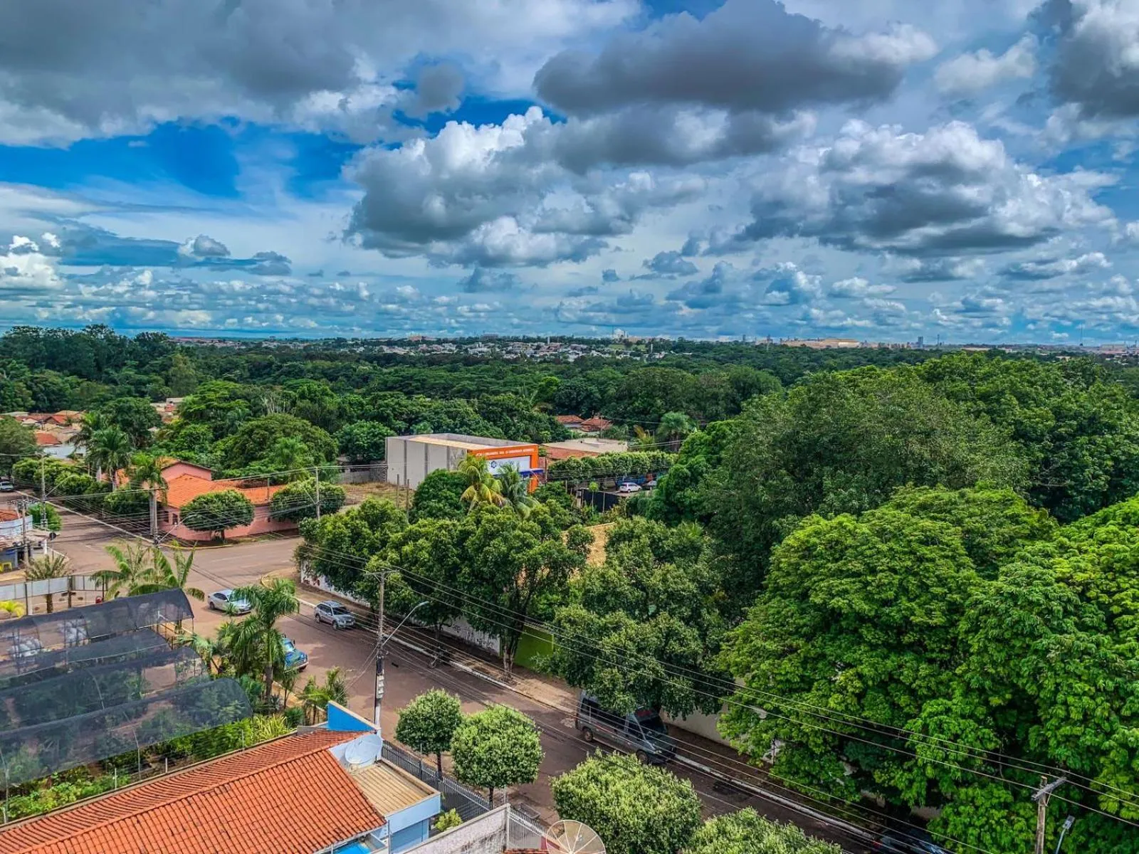 View (from property/room) in Hotel Piratininga Avenida Amazonas - Rondonópolis