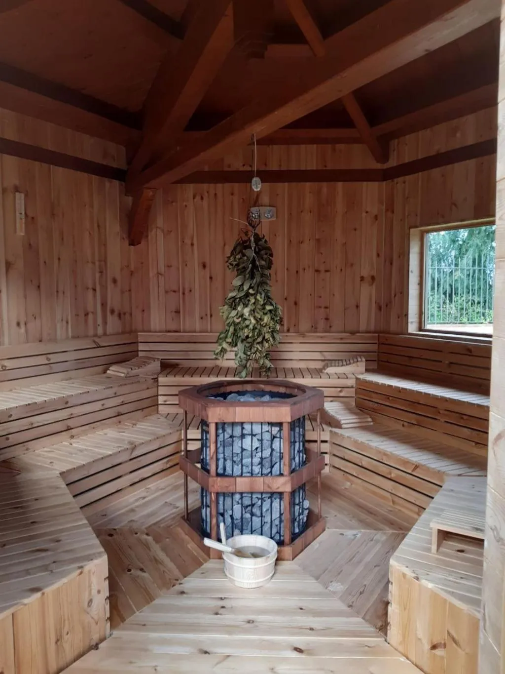 Sauna in Villa Grandiosa FC