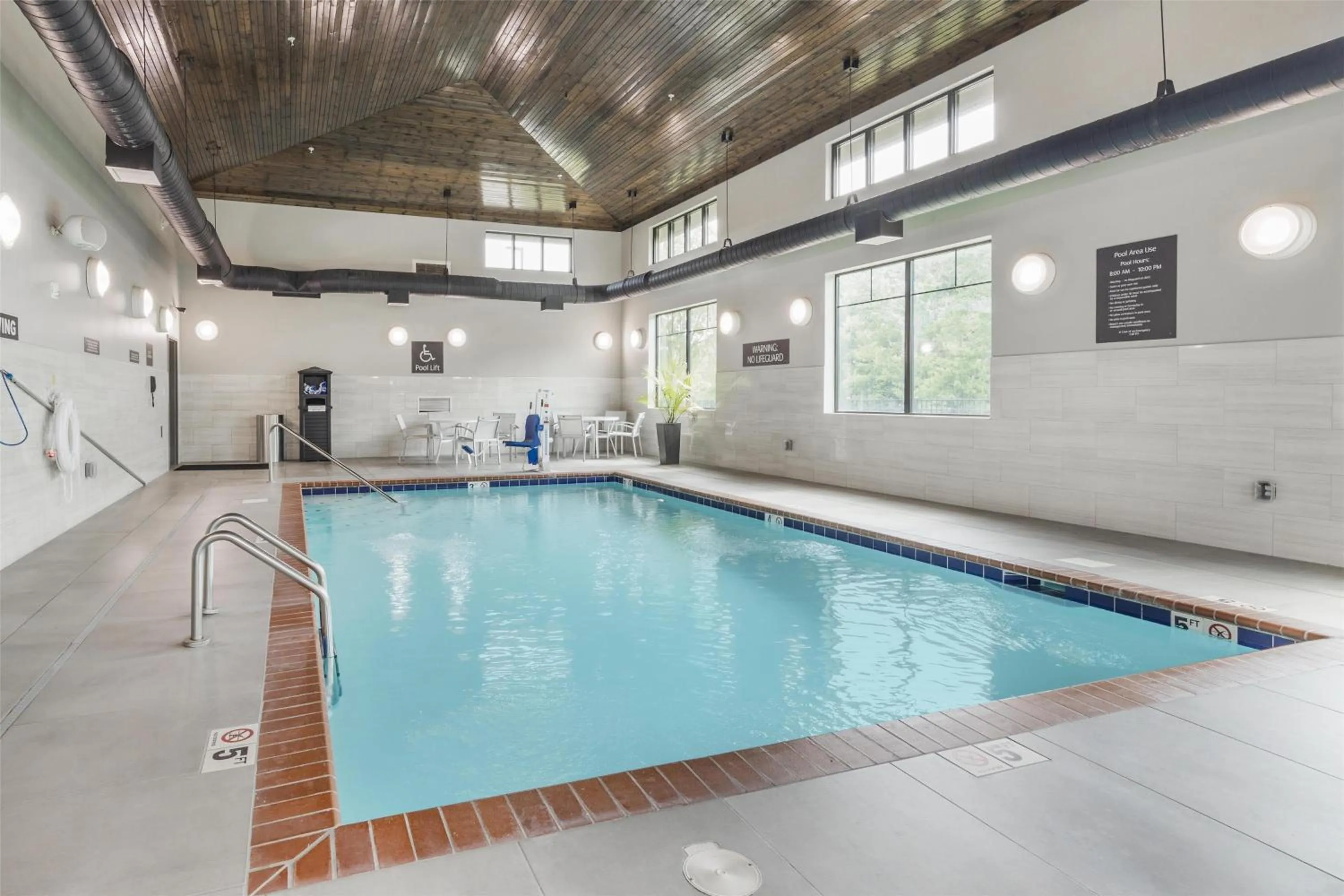 Pool view in Best Western Plus Lawrenceburg