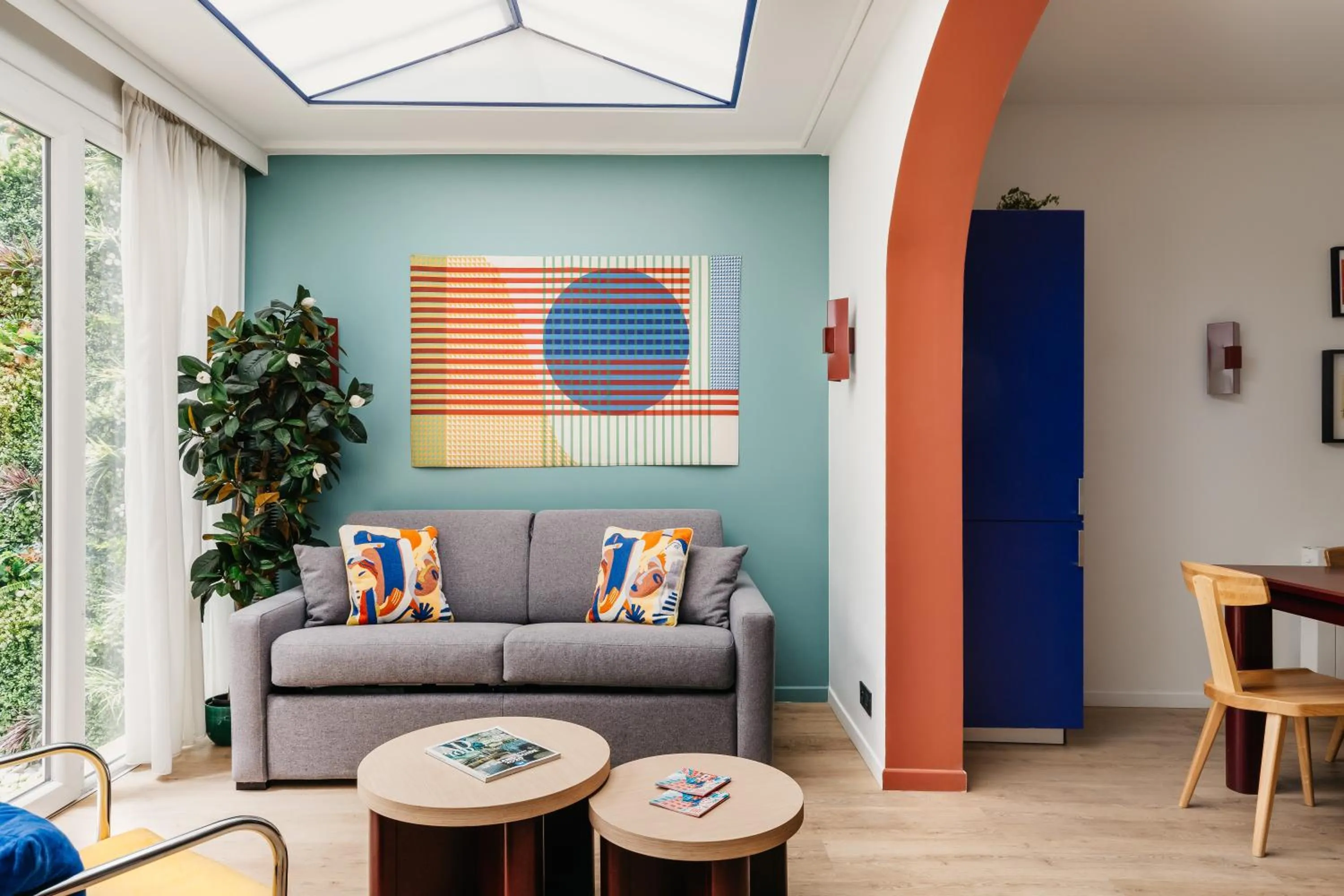 Living room in Edgar Suites Auteuil - Le Marois