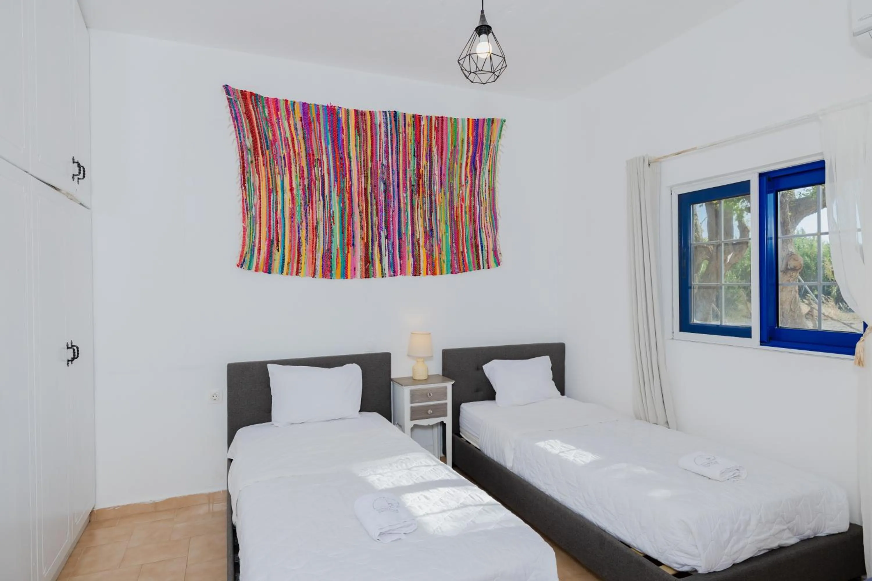 Bed in Eco Beach And Magic Garden Hotel