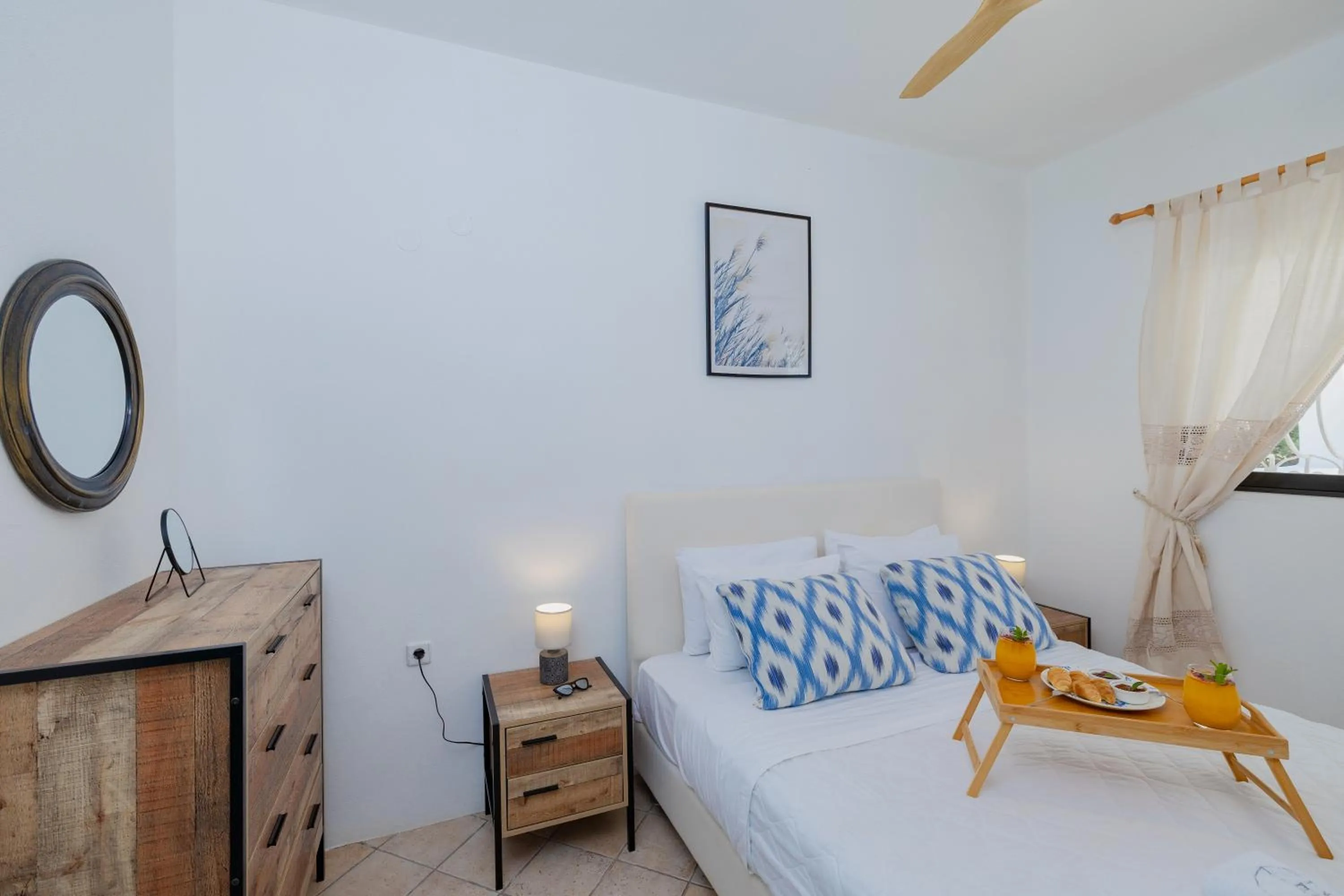 Bed in Eco Beach And Magic Garden Hotel