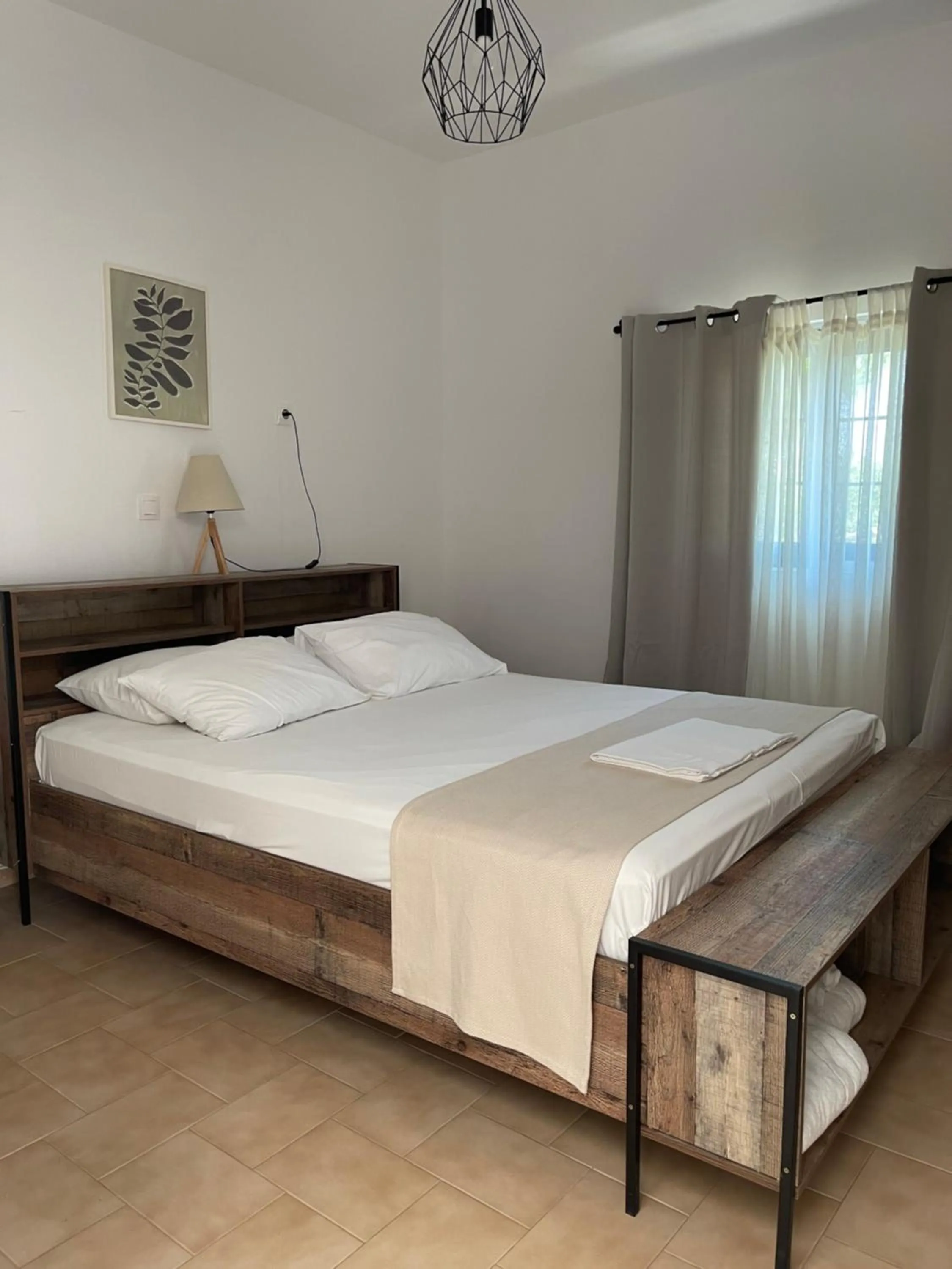 Bed in Eco Beach And Magic Garden Hotel