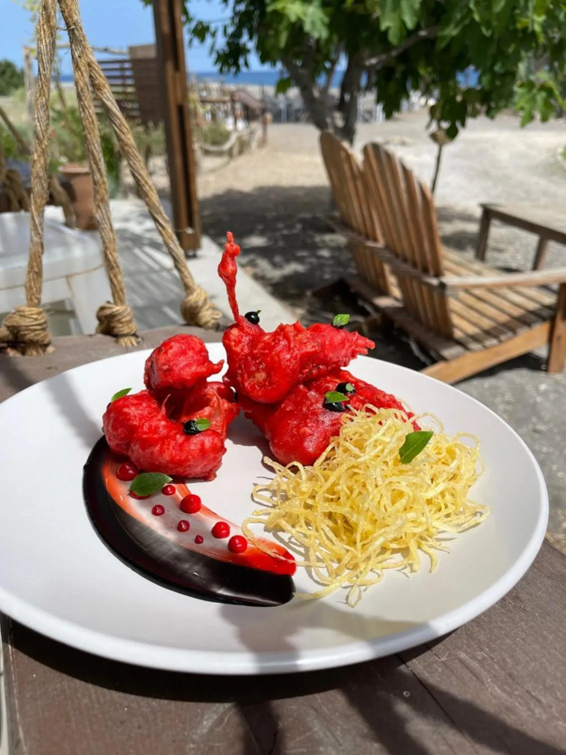 Restaurant/places to eat in Eco Beach And Magic Garden Hotel