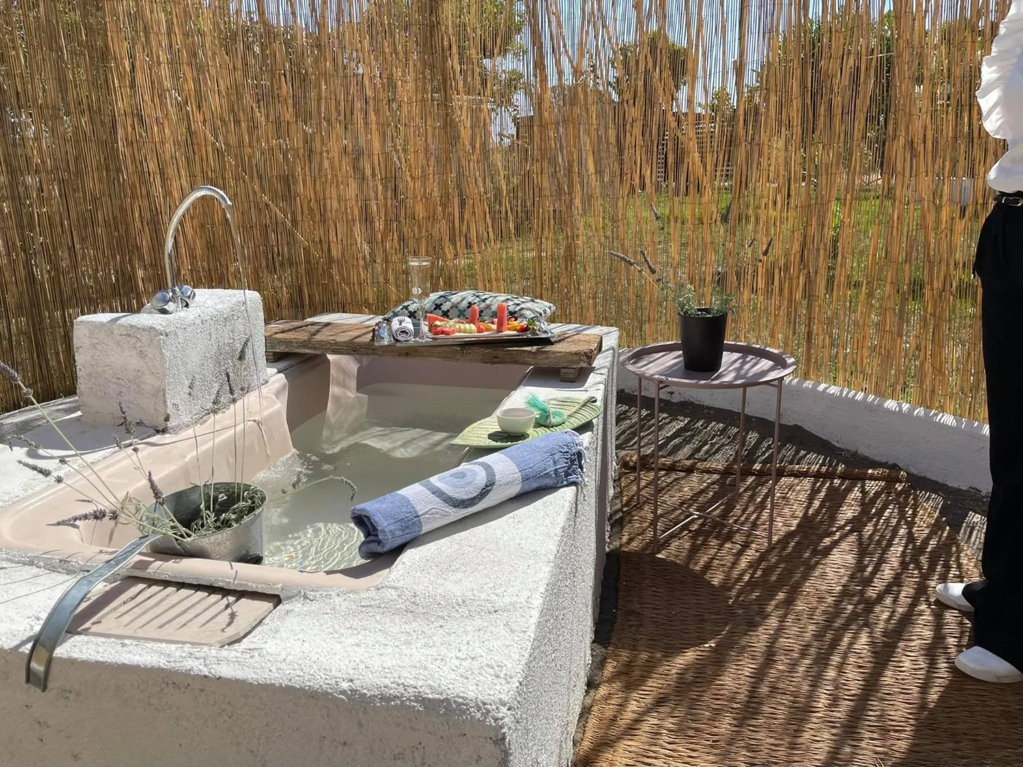 Open Air Bath in Eco Beach And Magic Garden Hotel