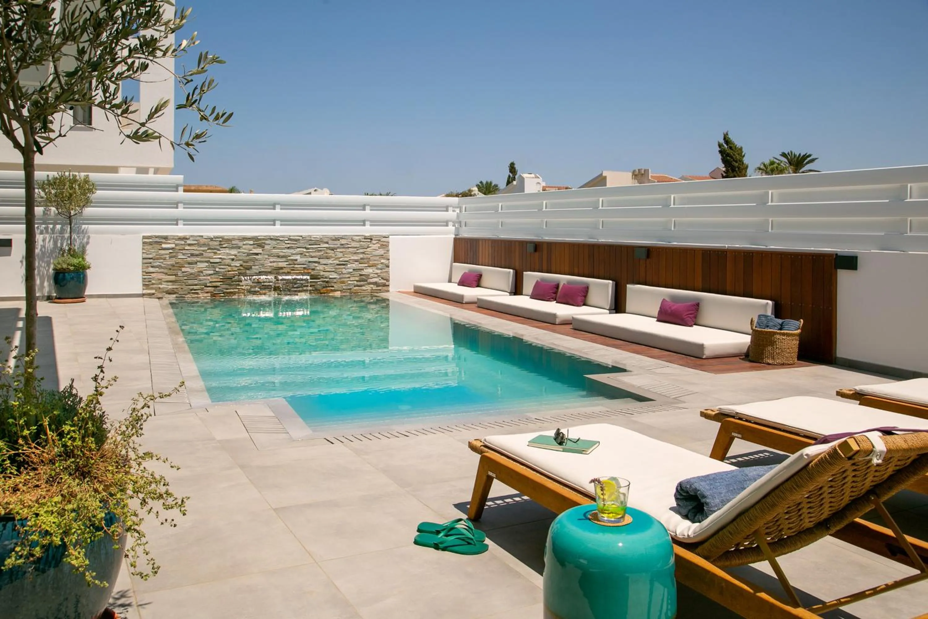 Swimming pool in Chris Le Mare Gold Luxury Villa
