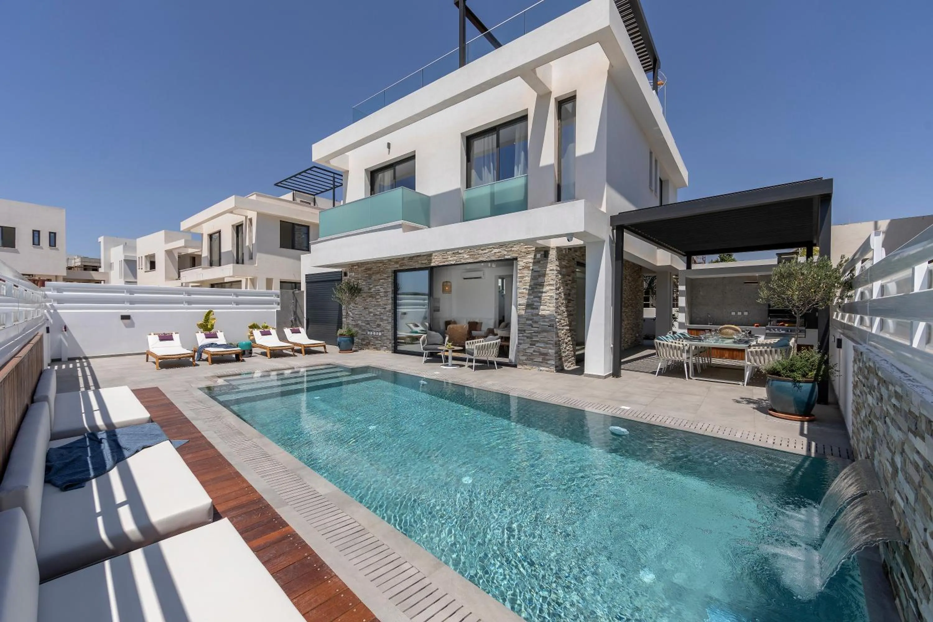 Property building in Chris Le Mare Gold Luxury Villa
