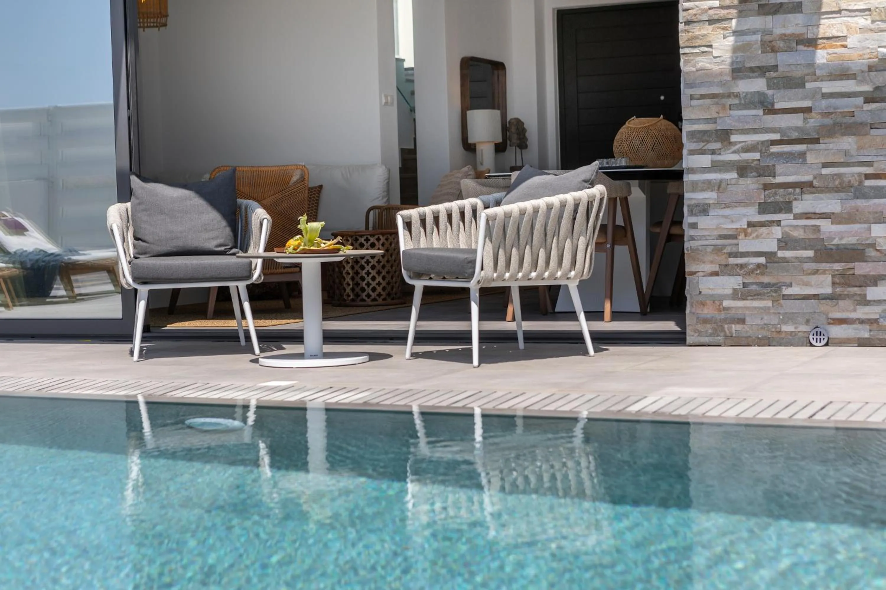 Swimming pool in Chris Le Mare Gold Luxury Villa