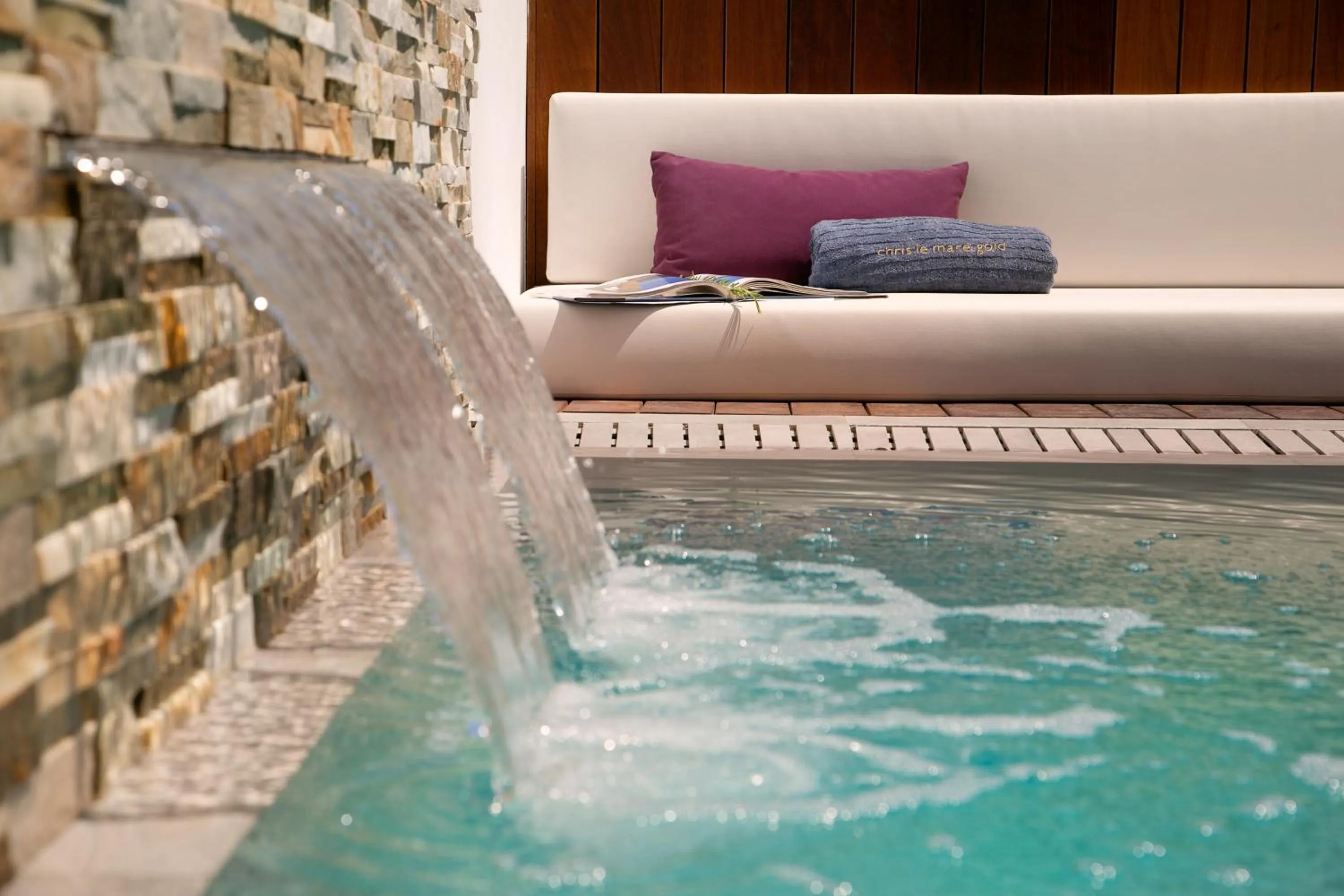 Swimming pool in Chris Le Mare Gold Luxury Villa