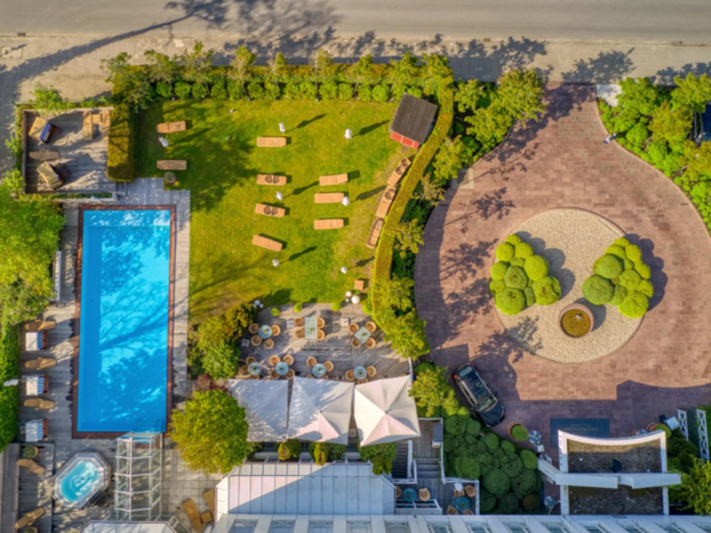 Garden in Grand Hotel Seeschlösschen Sea Retreat & SPA