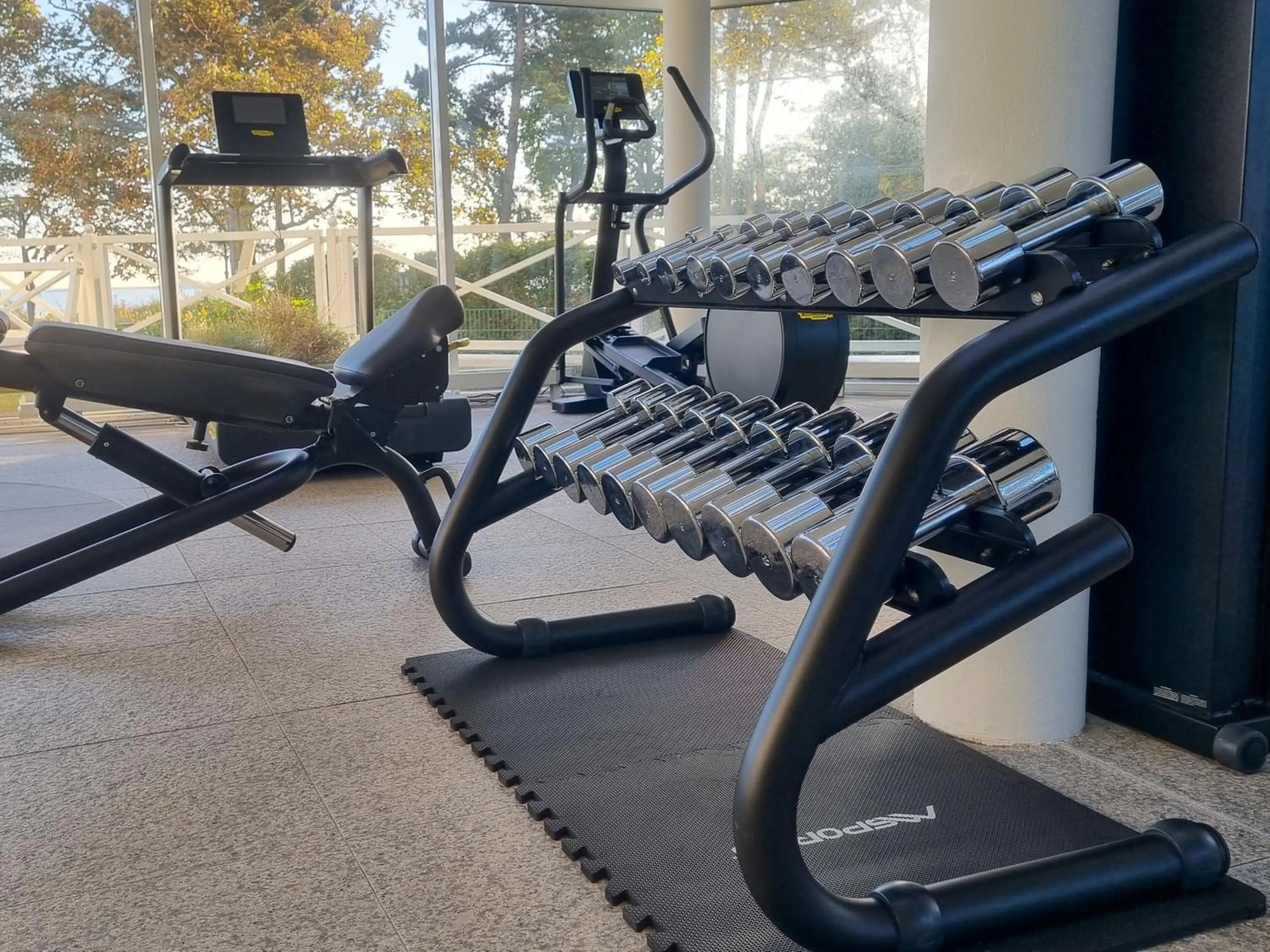 Fitness centre/facilities in Grand Hotel Seeschlösschen Sea Retreat & SPA