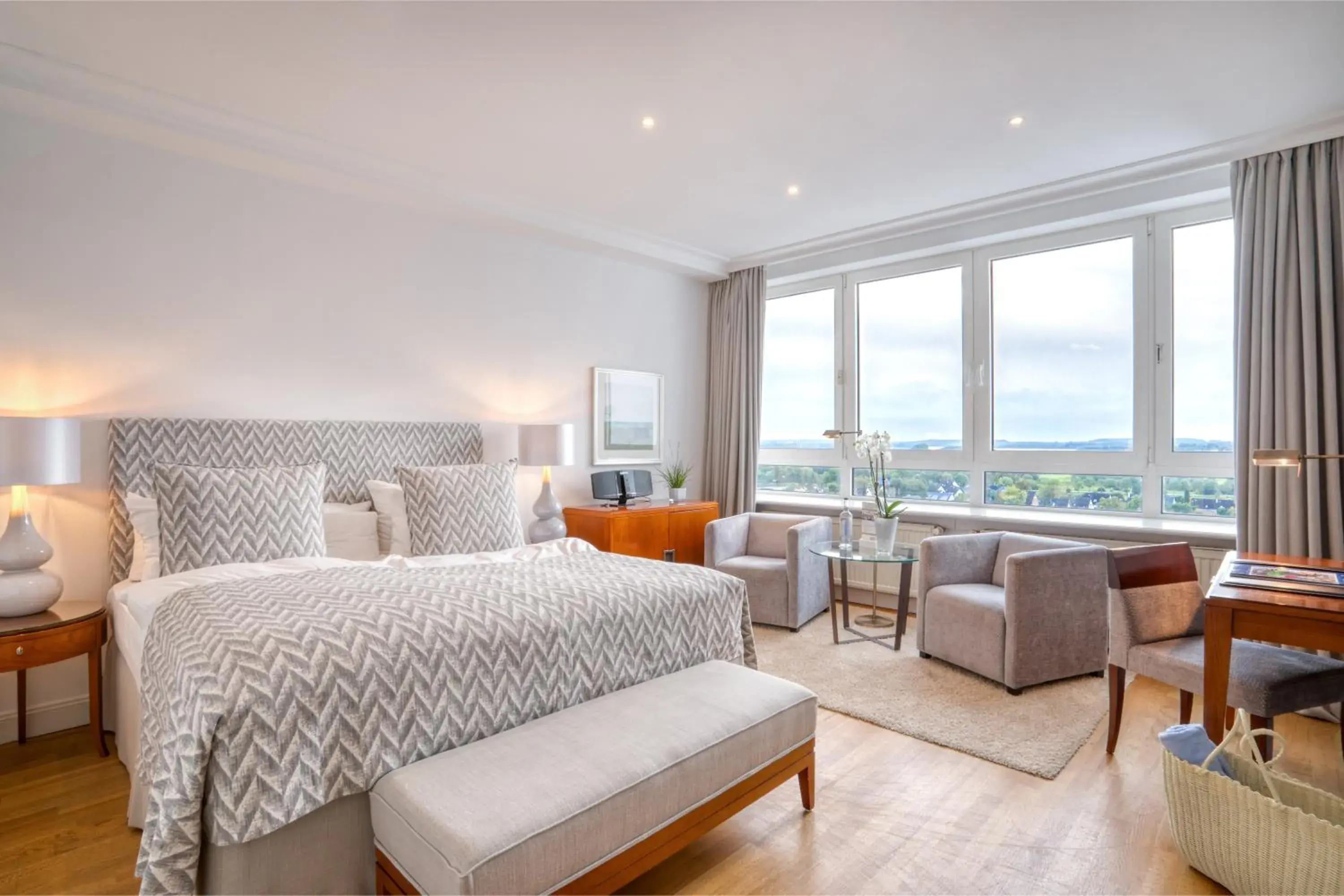 Economy Double Room - Top Floor (Pets not allowed) in Grand Hotel Seeschlösschen Sea Retreat & SPA Economy Double Room - Top Floor (Pets not allowed) in Grand Hotel Seeschlösschen Sea Retreat & SPA