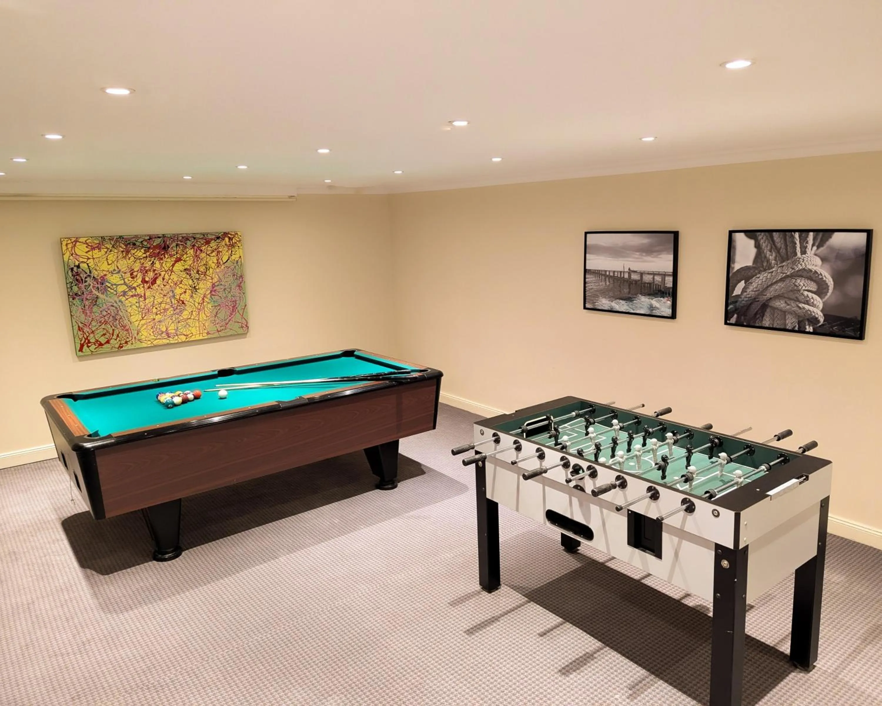 Game Room in Grand Hotel Seeschlösschen Sea Retreat & SPA