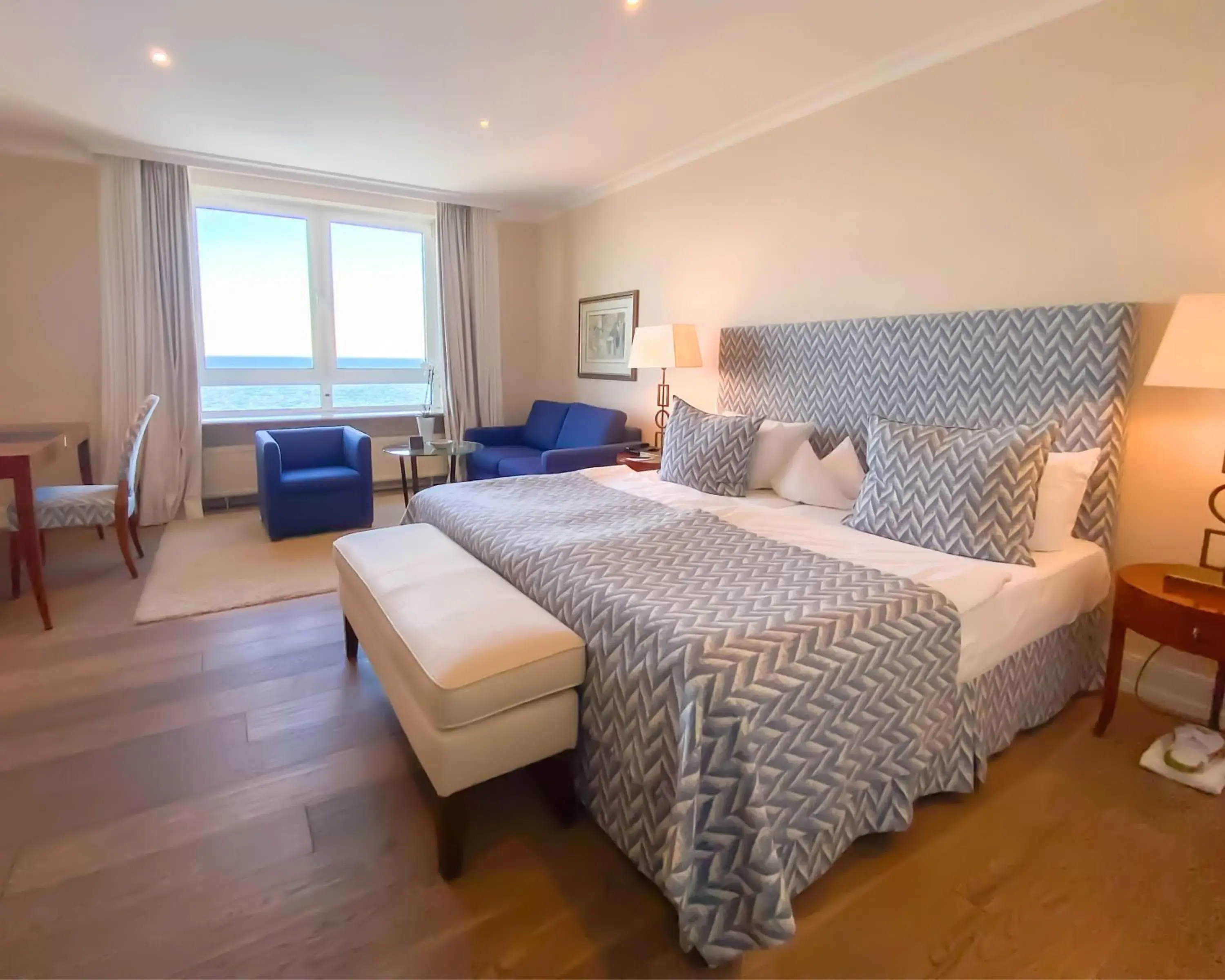 Deluxe Double Room with Sea View - Top Floor (Pets not allowed) in Grand Hotel Seeschlösschen Sea Retreat & SPA Deluxe Double Room with Sea View - Top Floor (Pets not allowed) in Grand Hotel Seeschlösschen Sea Retreat & SPA