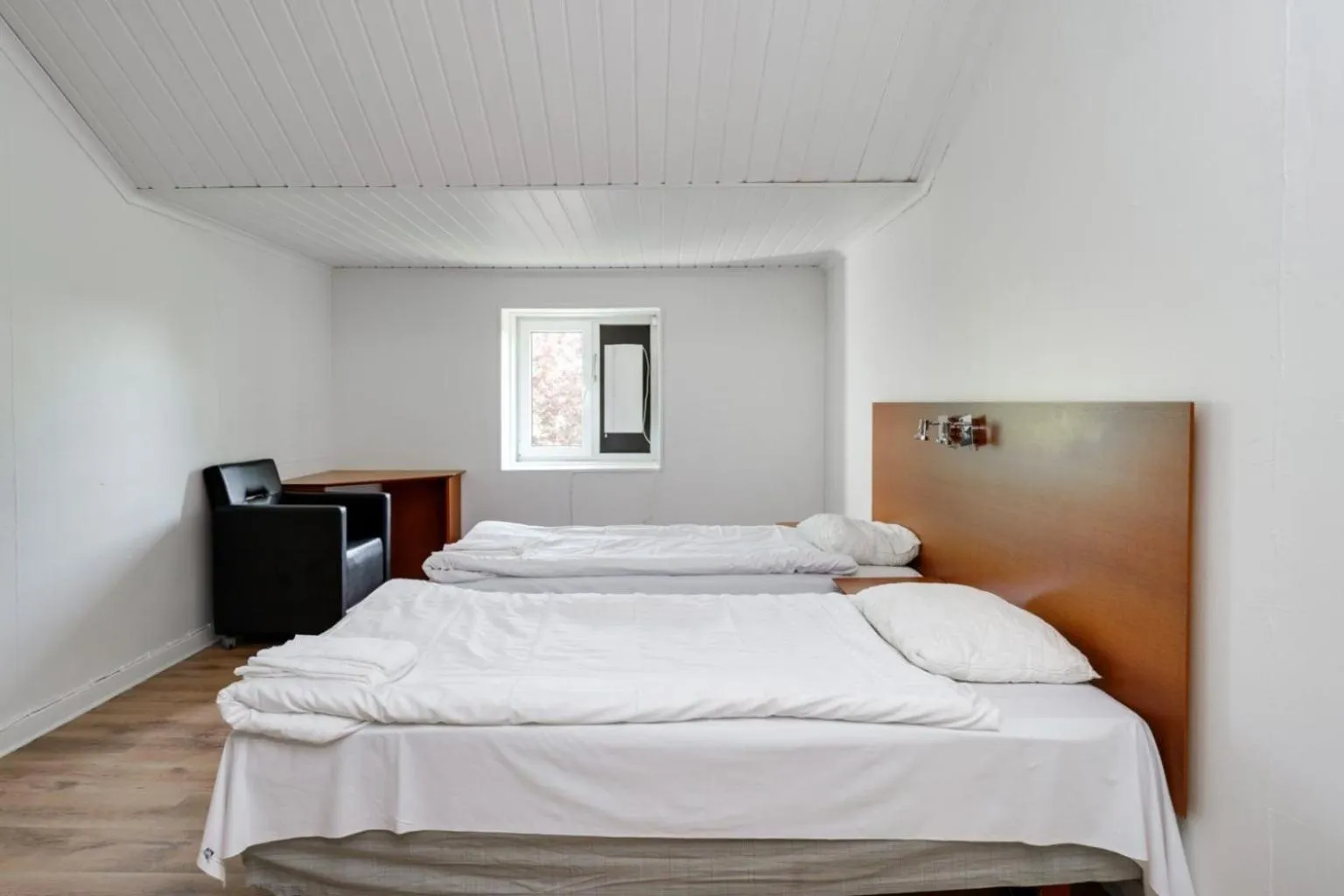 Bedroom, Bed in Hotell Hof