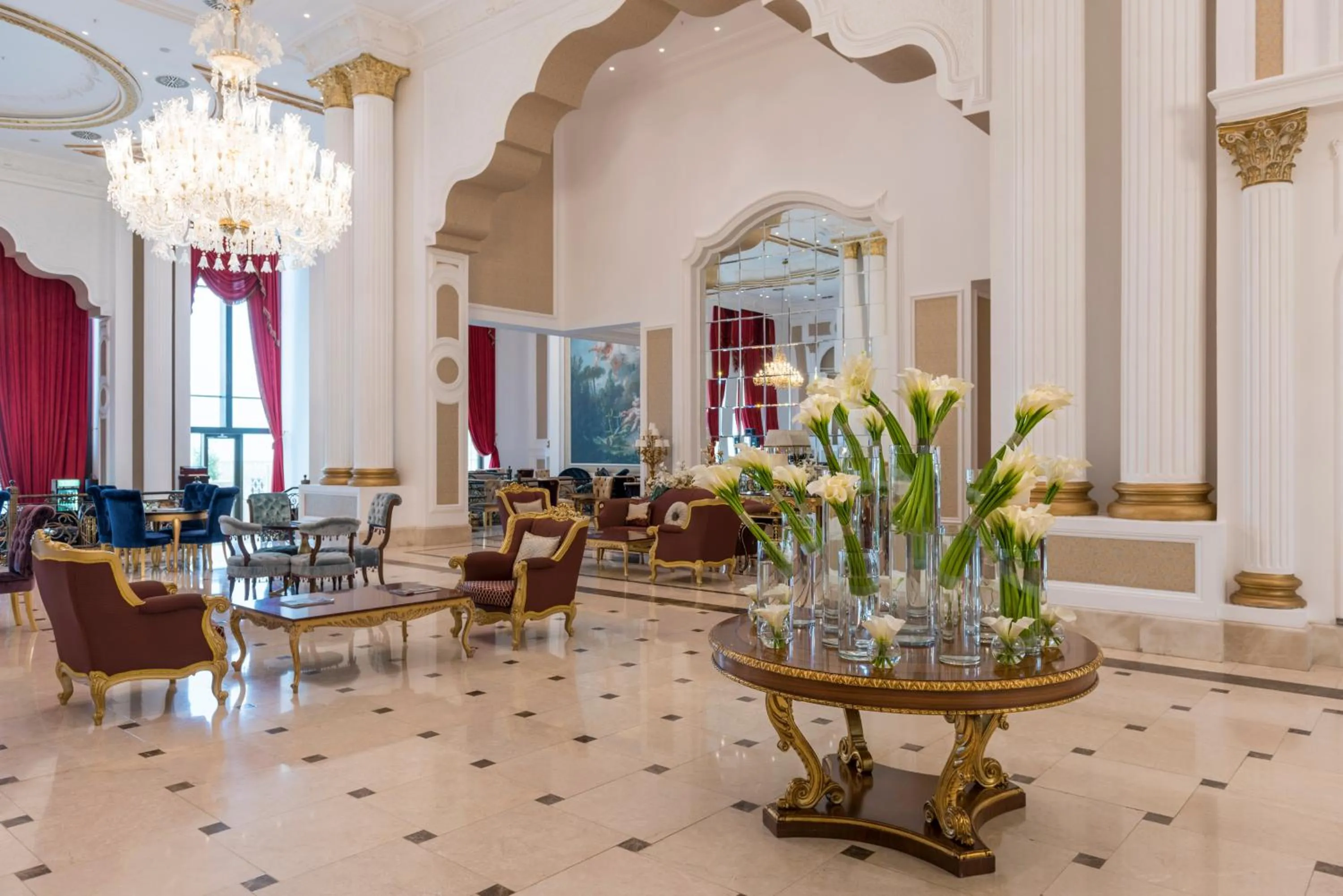 Seating area in Quba Palace Hotel & Golf Resort