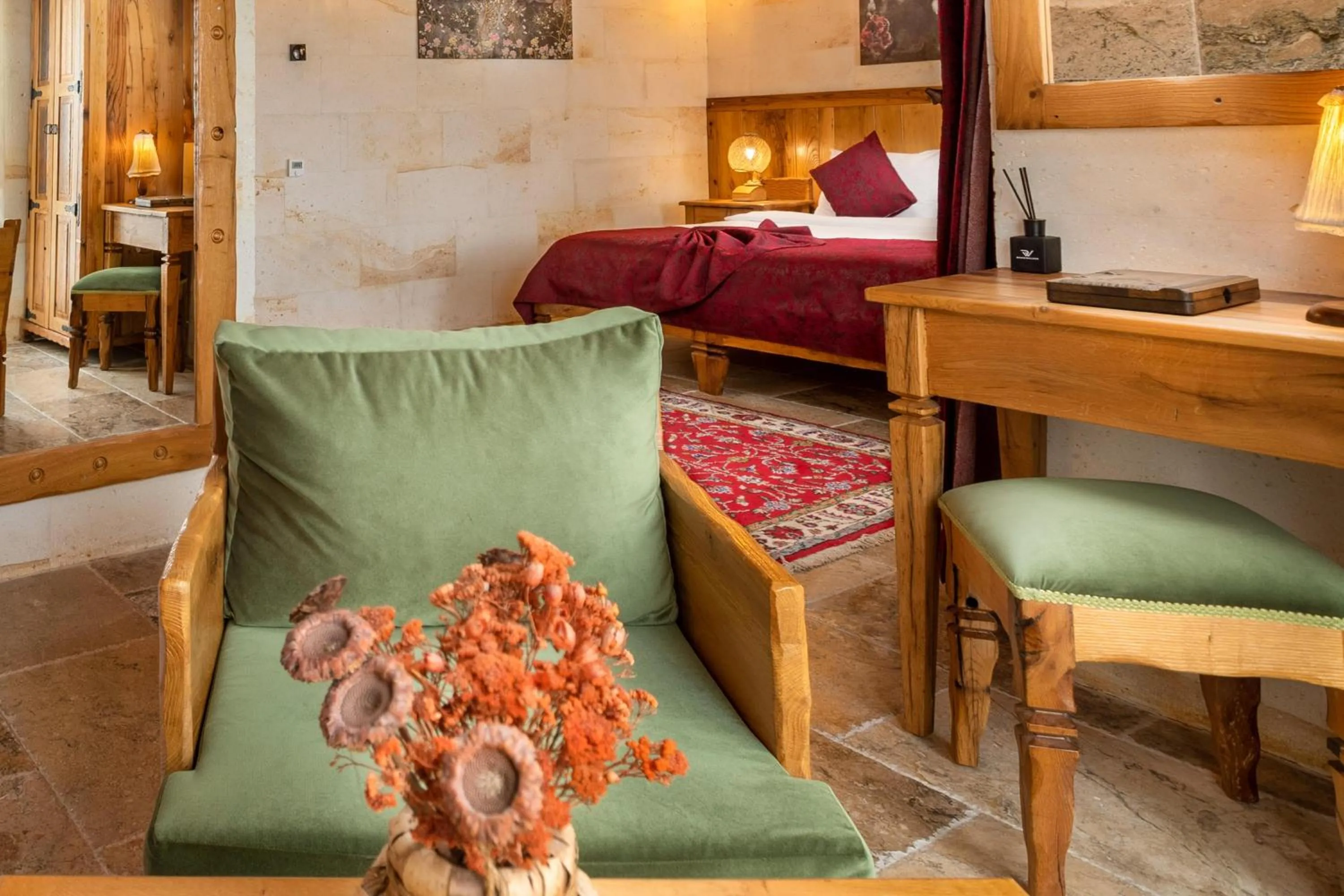 Photo of the whole room, Bed in Cappadocia Acer Cave Hotel