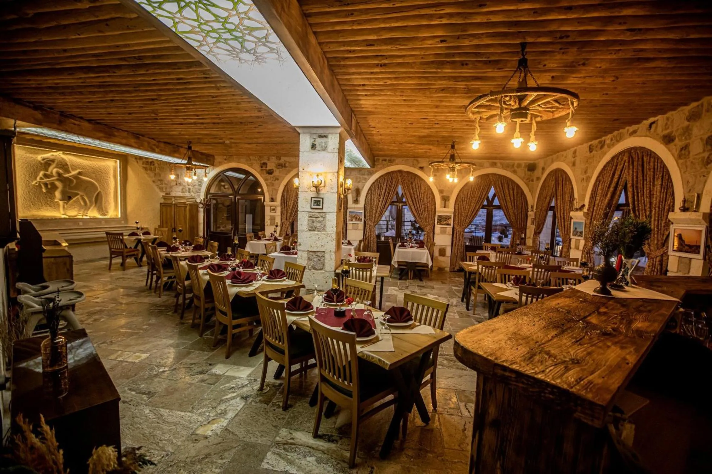 Restaurant/places to eat in Cappadocia Acer Cave Hotel