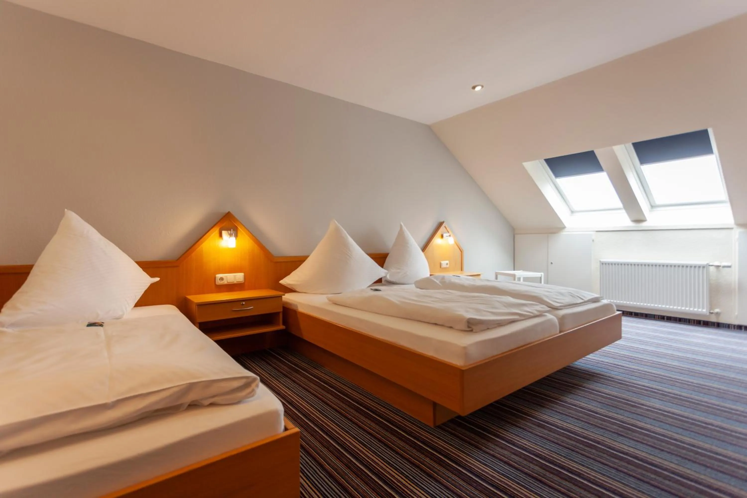 Bedroom, Bed in Hotel Haus Andrea