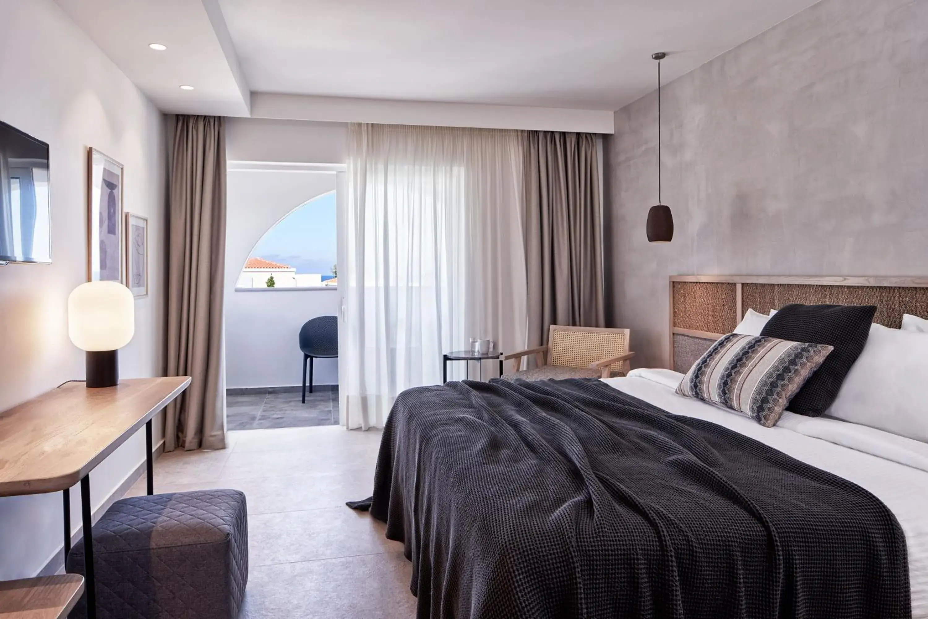 Double Room Inland View in Atlantica Marmari Palace Double Room Inland View in Atlantica Marmari Palace