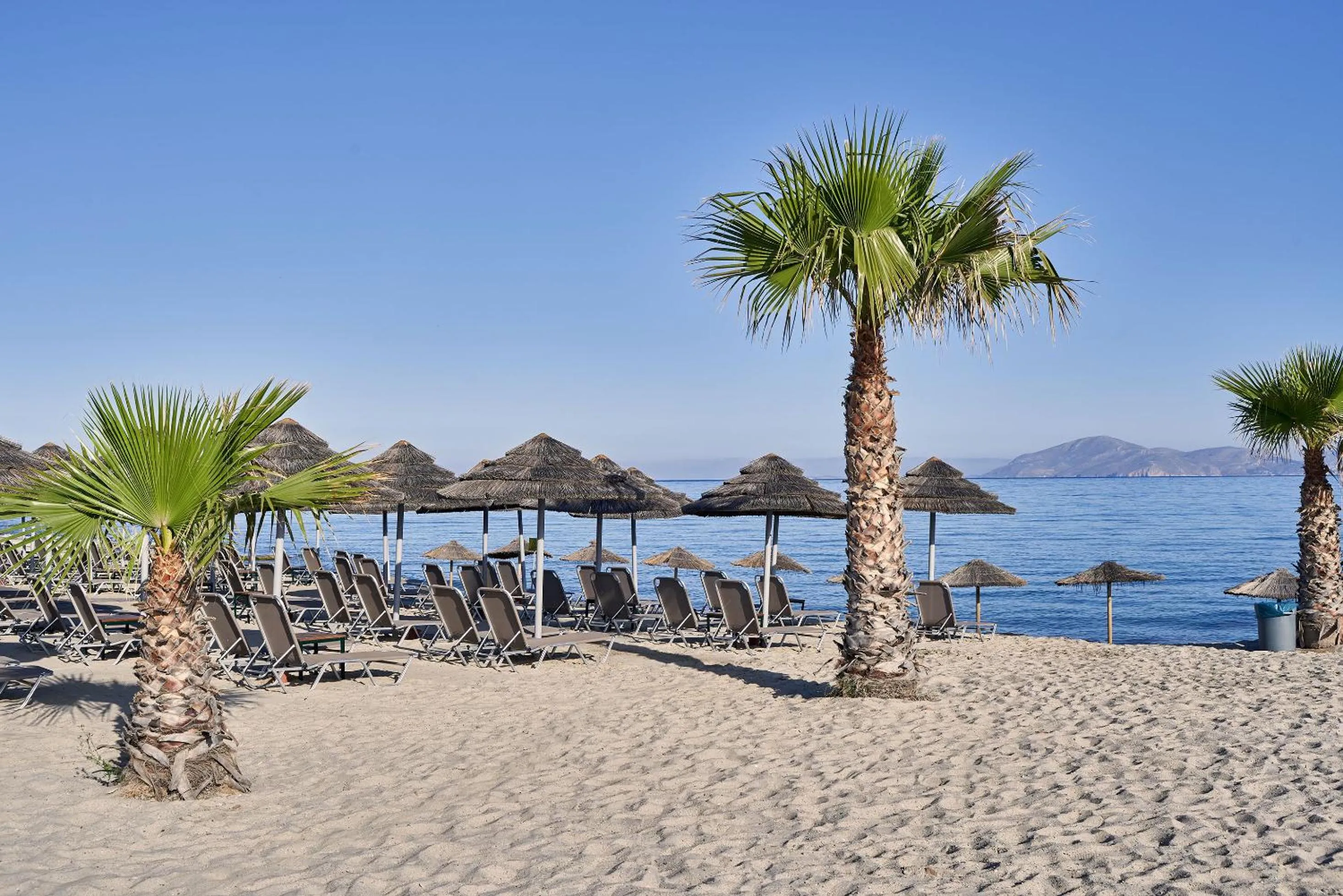 Beach in Atlantica Marmari Palace