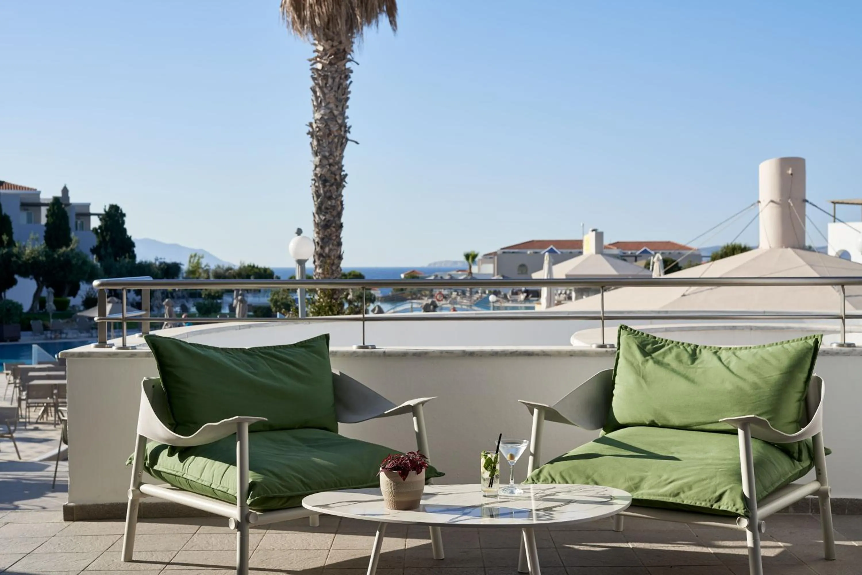 Lounge or bar in Atlantica Marmari Palace