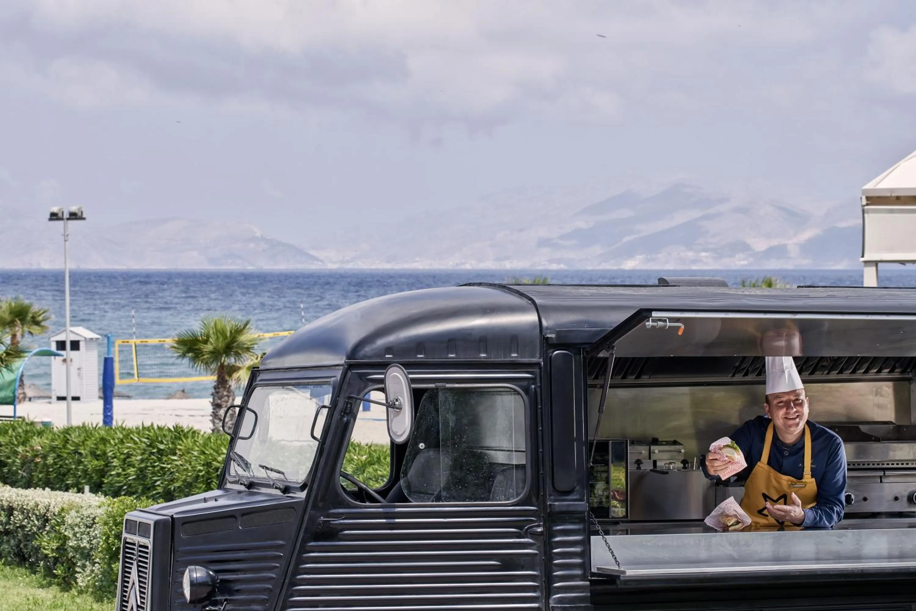 Restaurant/places to eat in Atlantica Marmari Palace