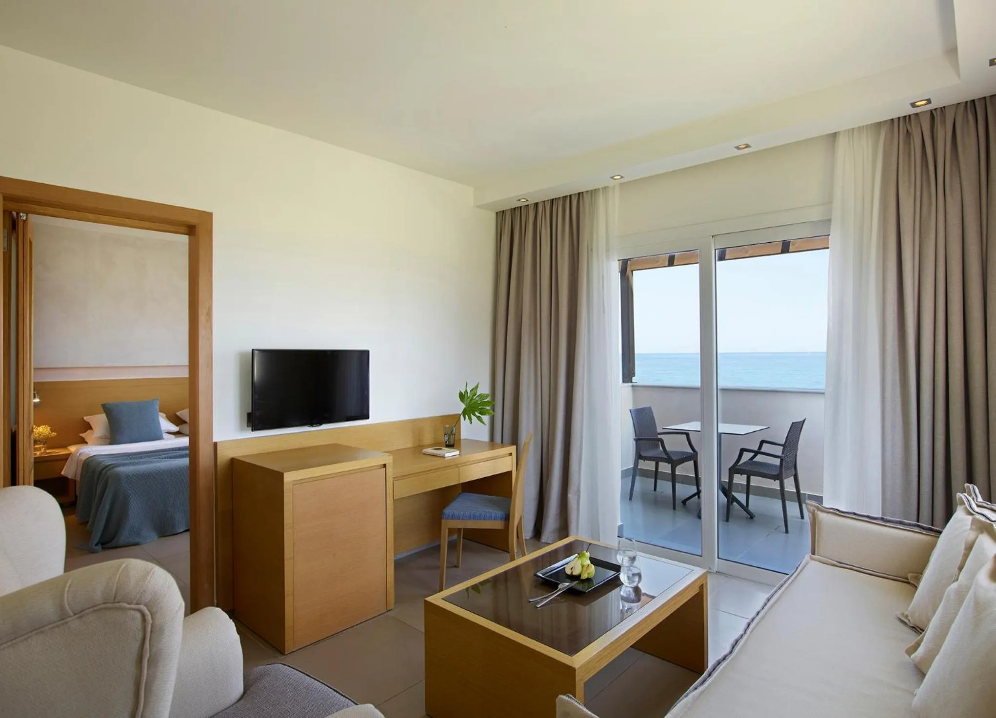 Living room in Atlantica Marmari Palace