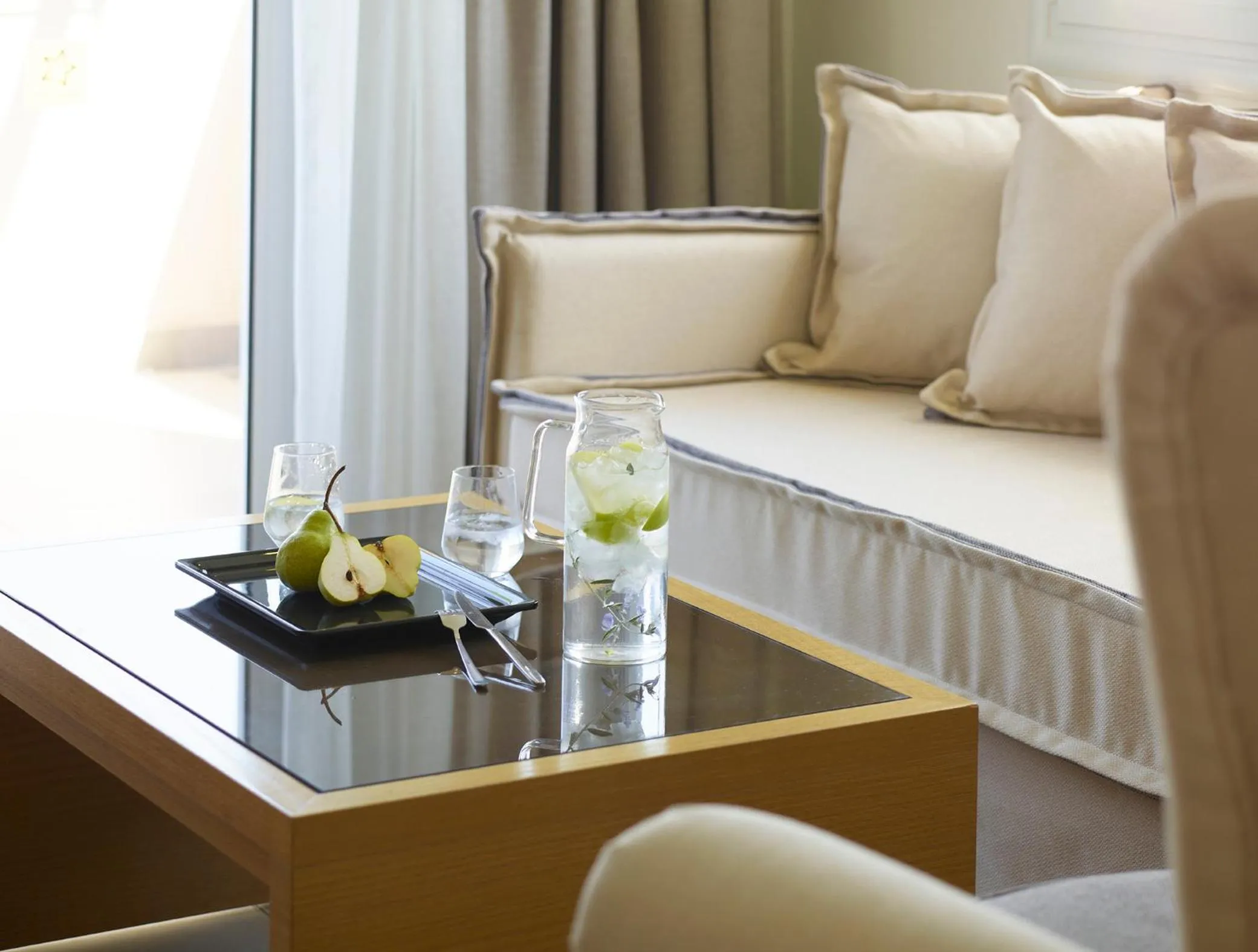 Living room in Atlantica Marmari Palace