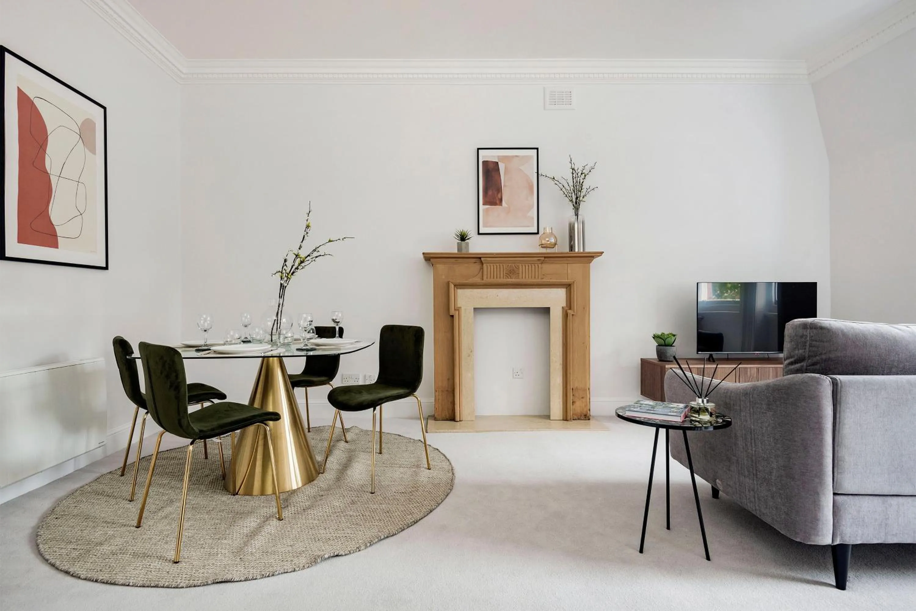 Living room in 3 Sloane Gardens
