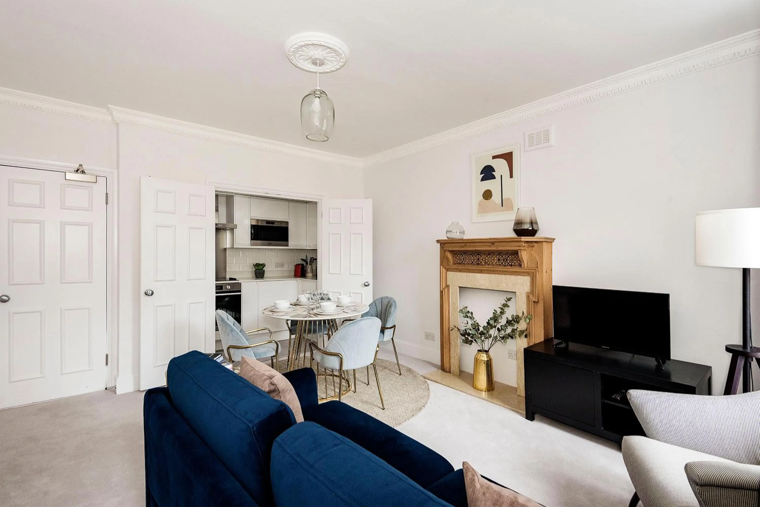Living room in 3 Sloane Gardens