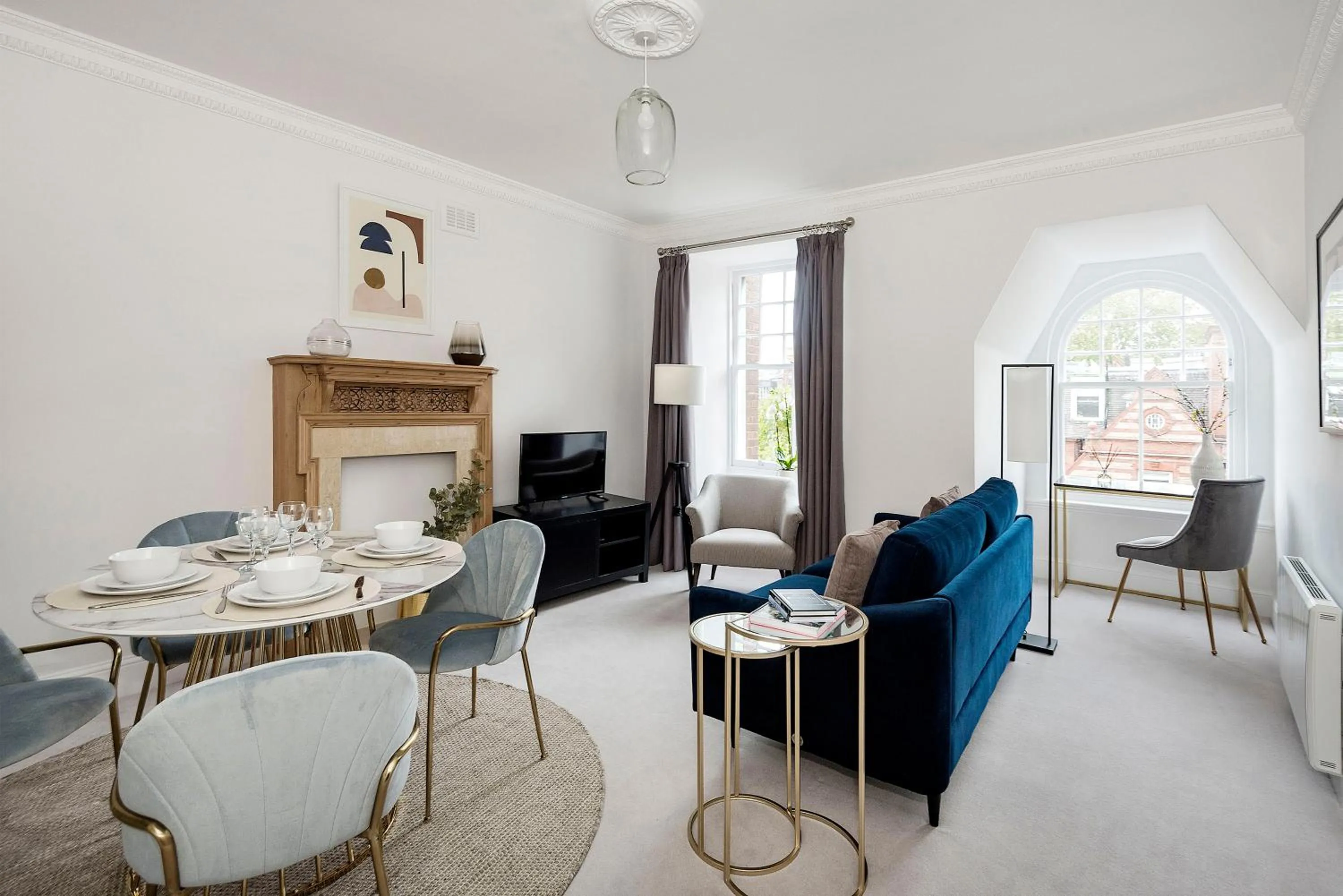 Living room in 3 Sloane Gardens