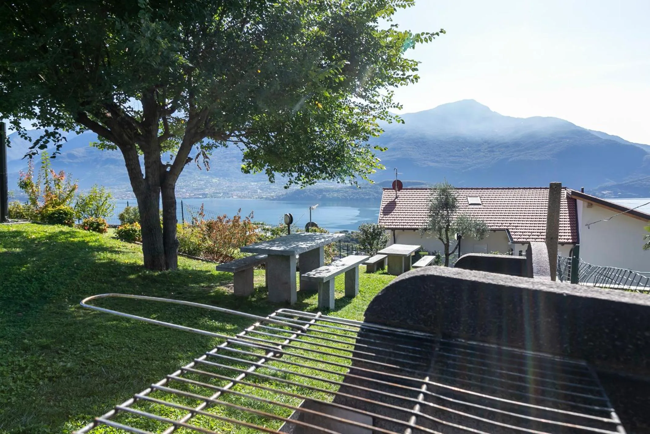 BBQ facilities in Residence La Collina