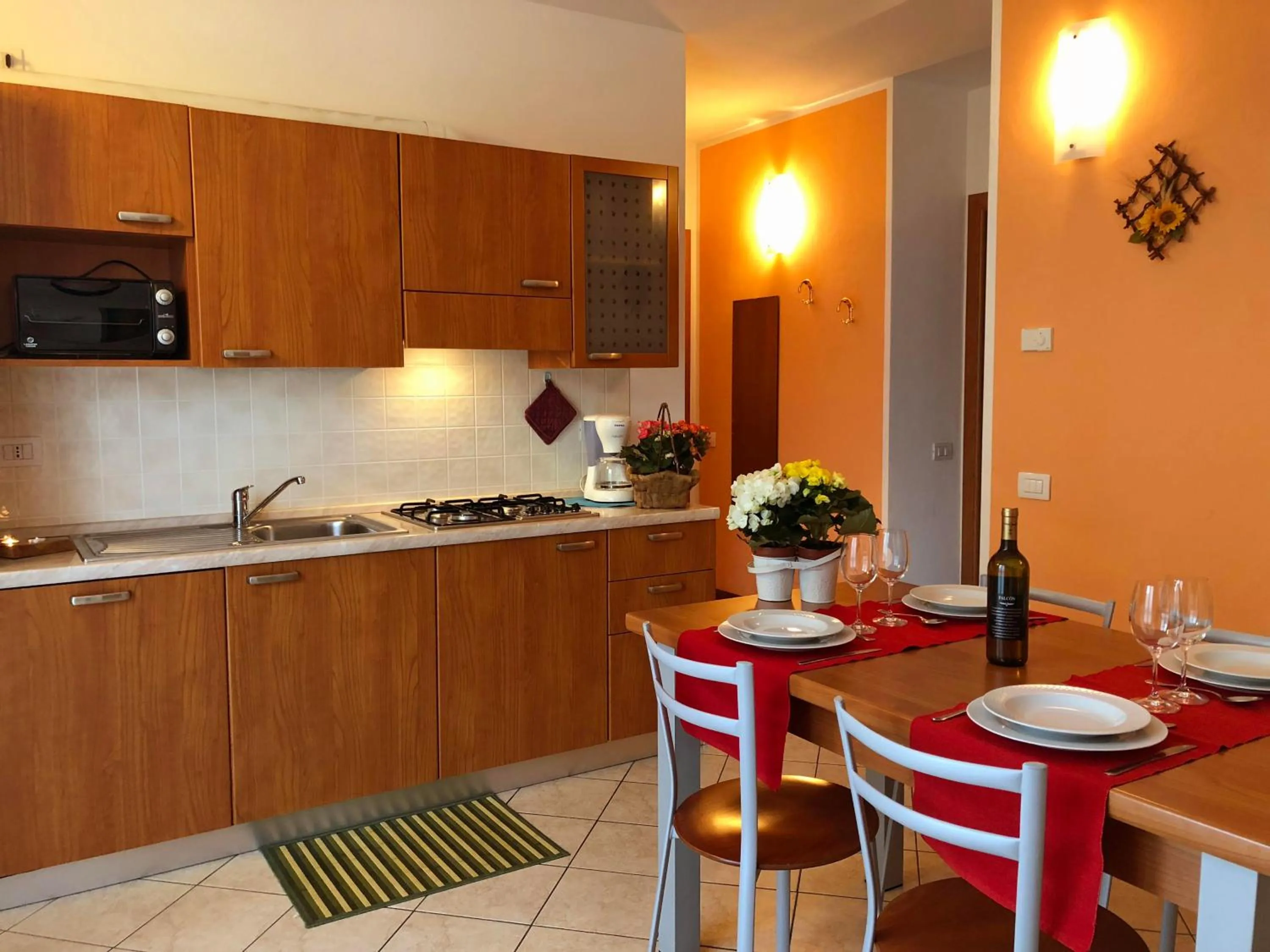 Kitchen or kitchenette in Residence La Collina