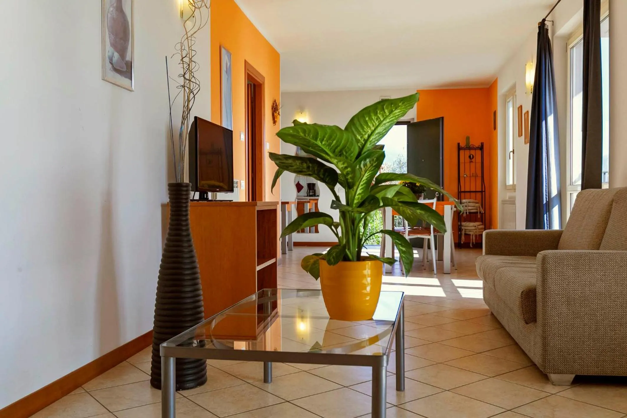 Living room in Residence La Collina