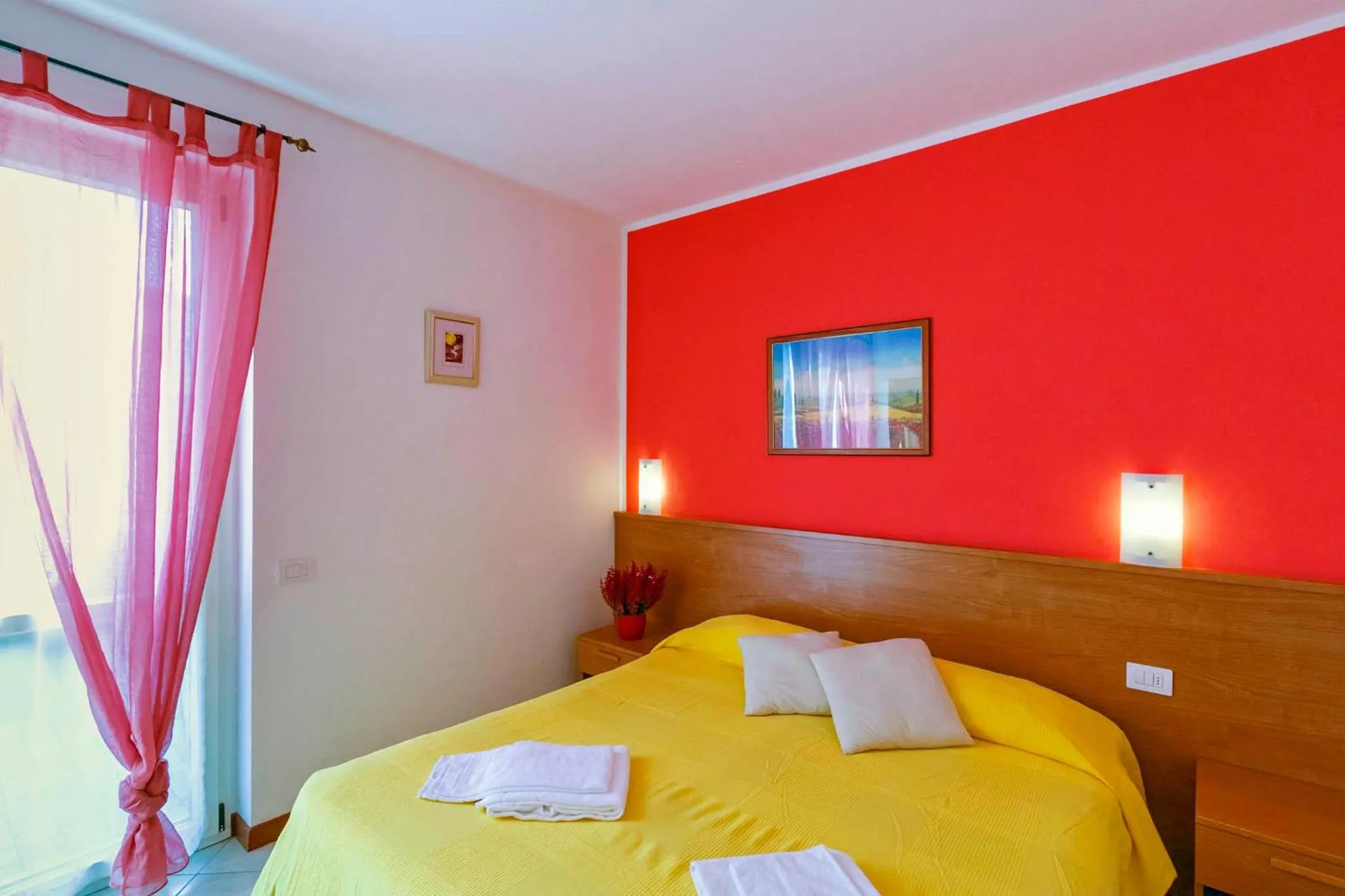 Bedroom, Bed in Residence La Collina