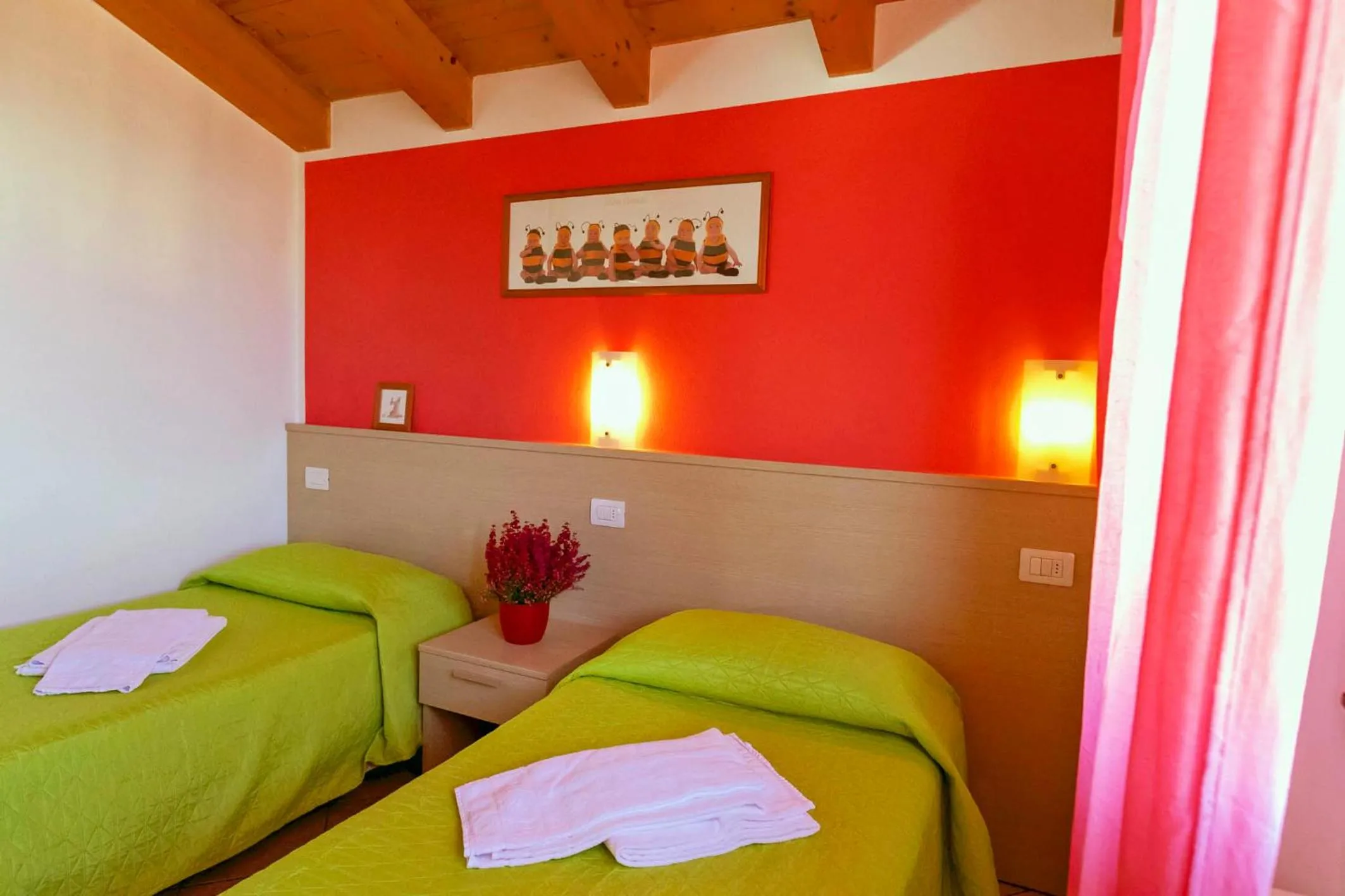 Bedroom, Bed in Residence La Collina