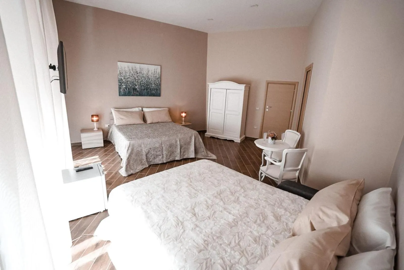 Bed in La Mìmosa B&B