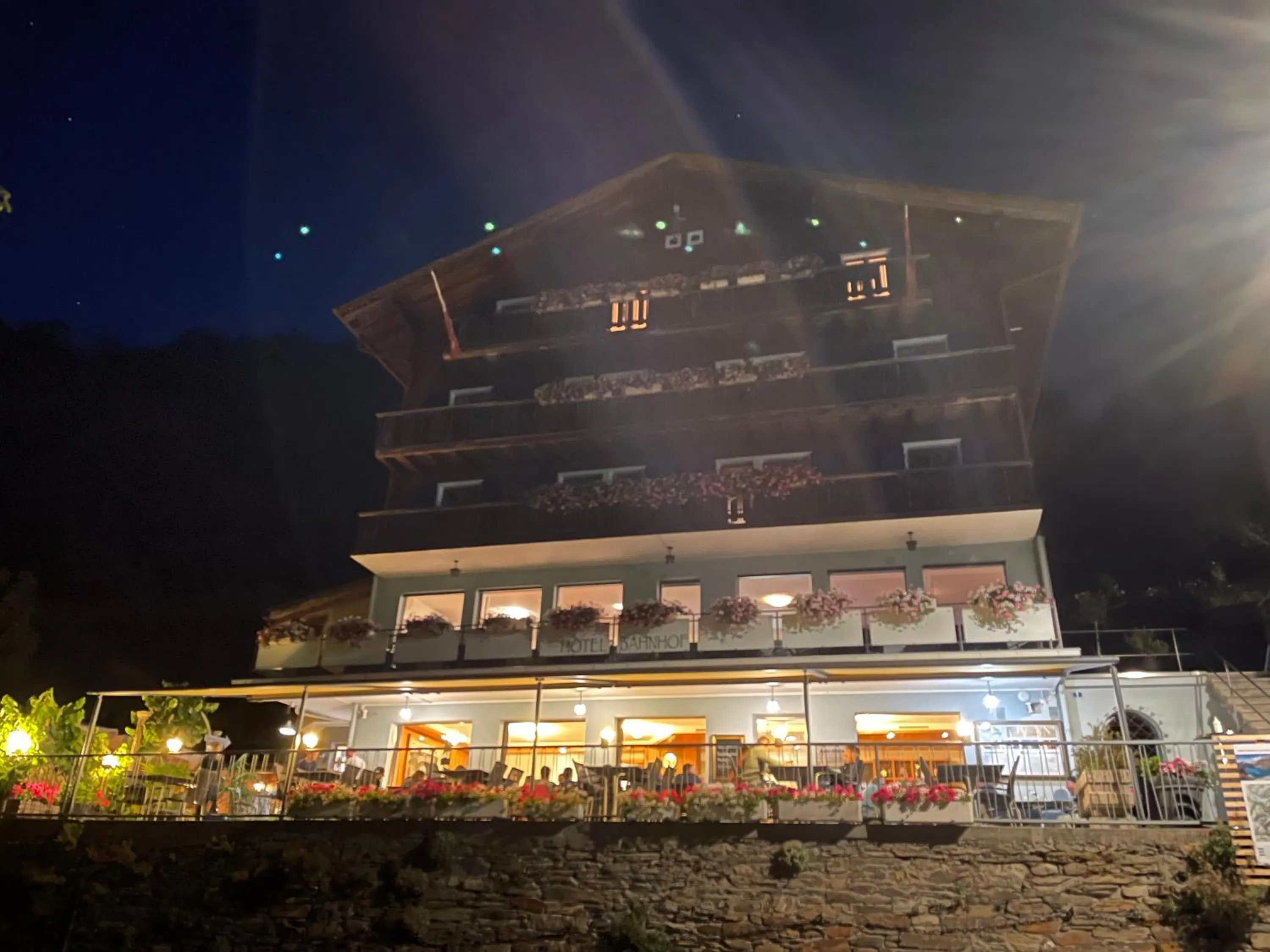 Property Building in VISP erblick H O T E L AUSSERBERG Early & Late Check-in