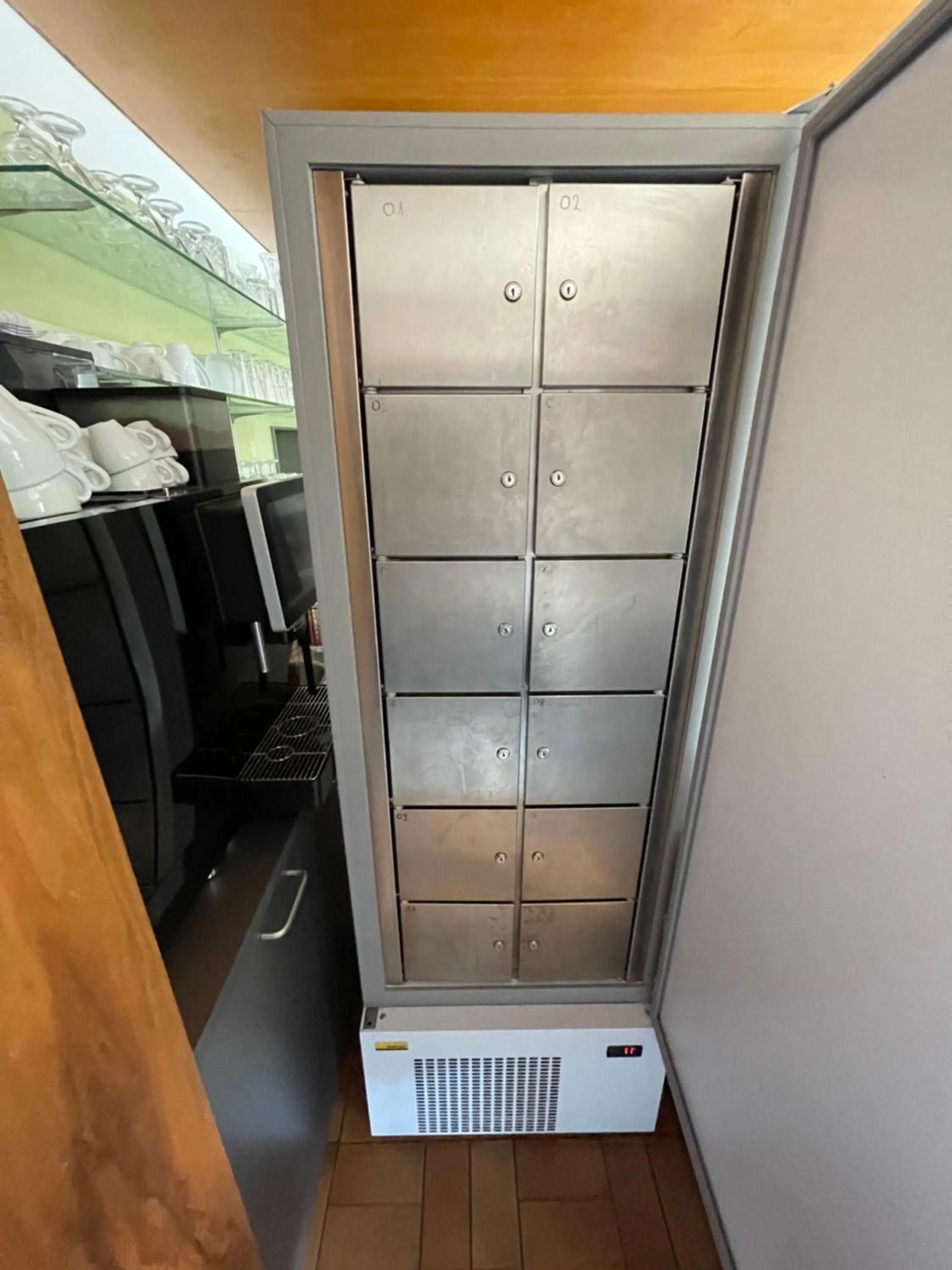 Kitchen or kitchenette in VISP erblick H O T E L AUSSERBERG Early & Late Check-in