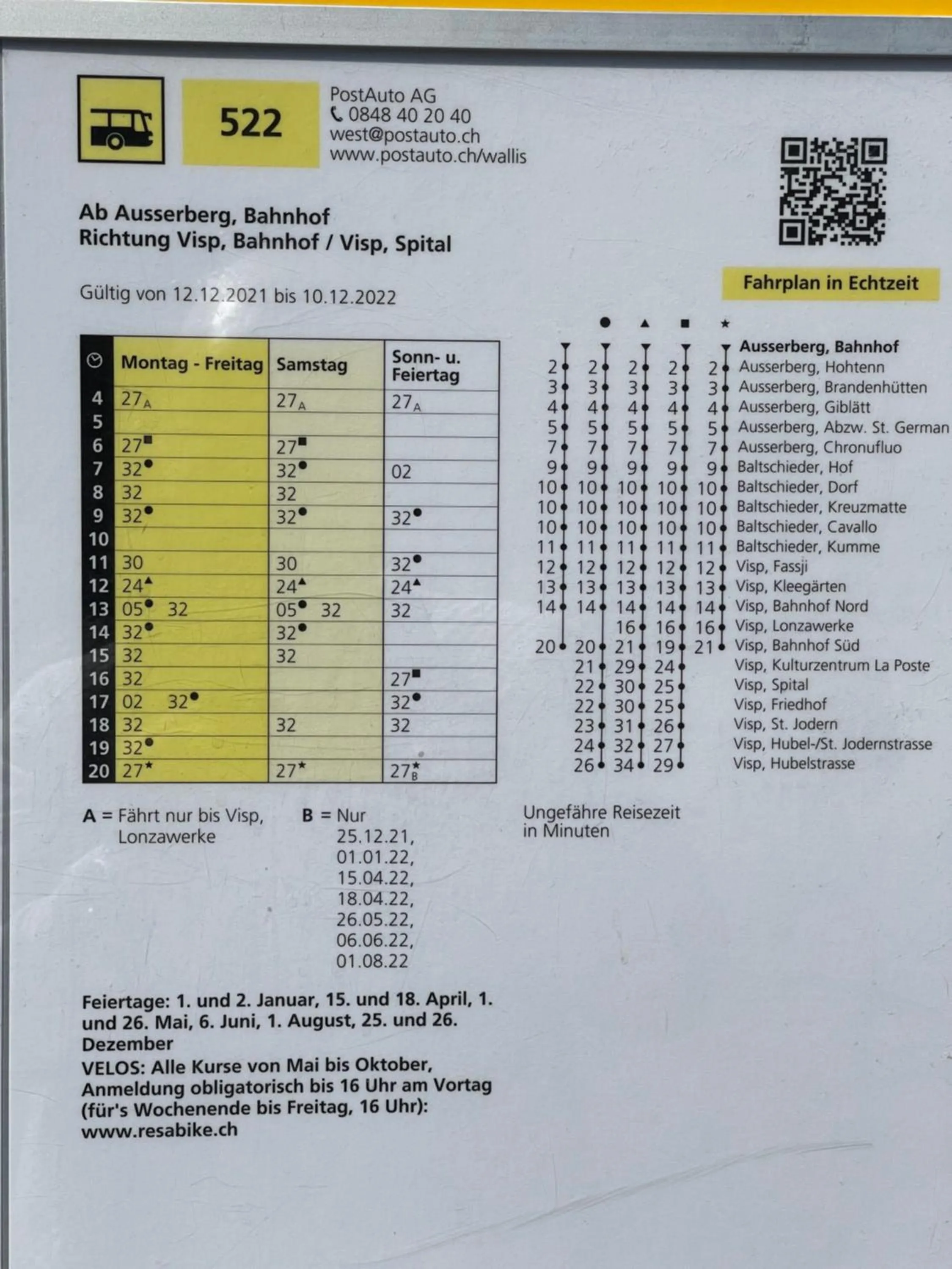 Floor Plan in VISP erblick H O T E L AUSSERBERG Early & Late Check-in