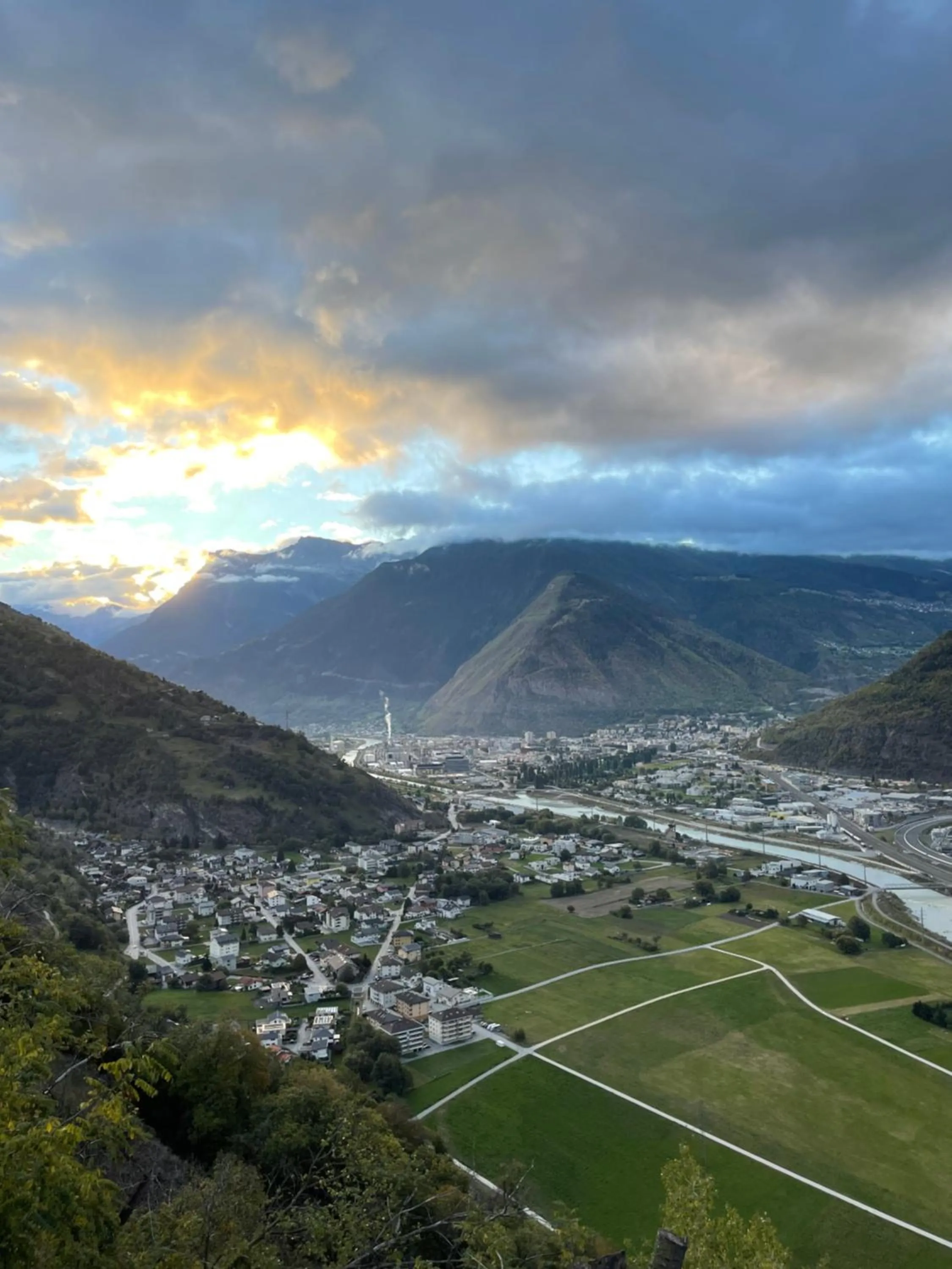 Balcony/Terrace in VISP erblick H O T E L AUSSERBERG Early & Late Check-in
