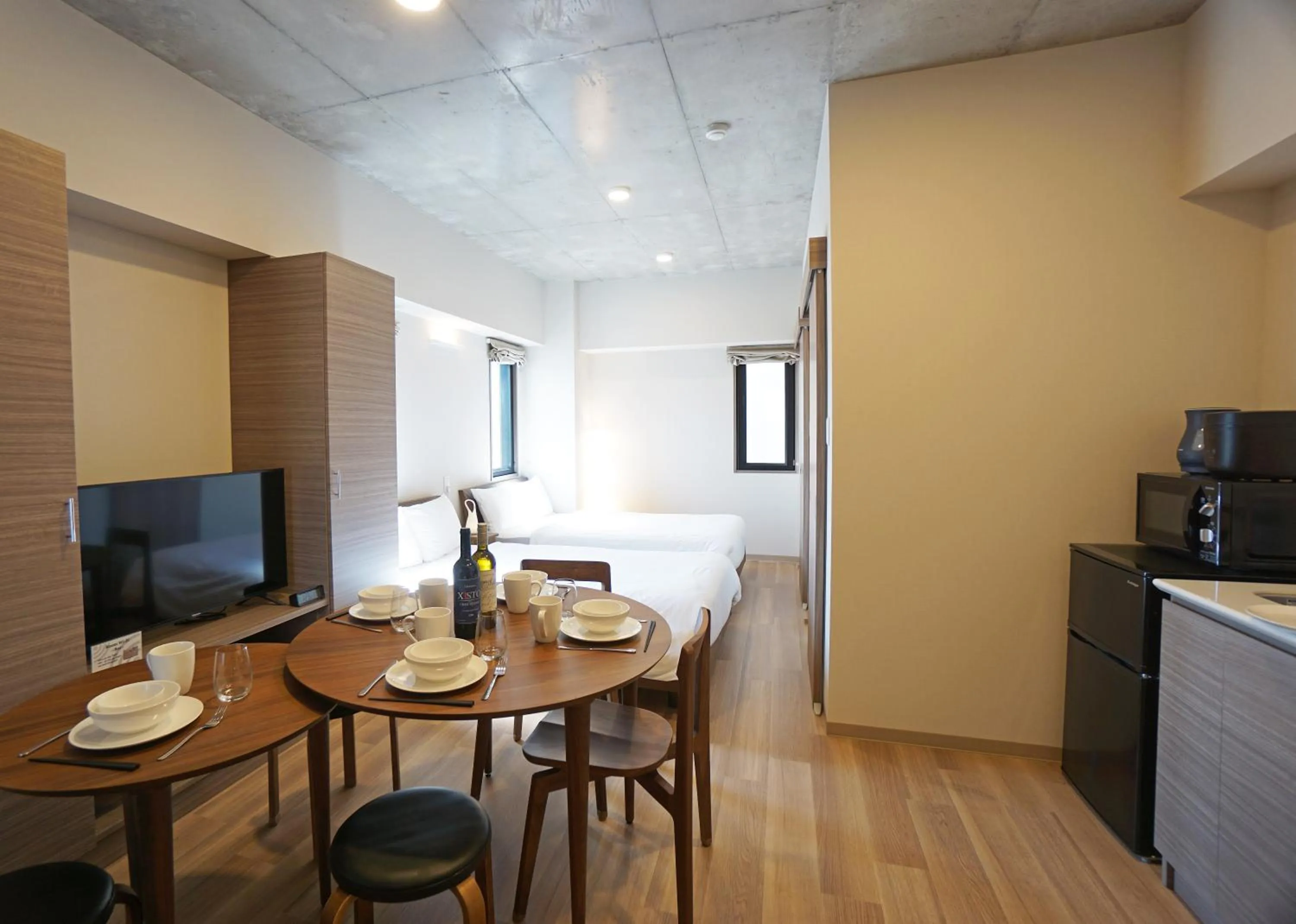 Kitchen or kitchenette in Prime Suites Tokyo