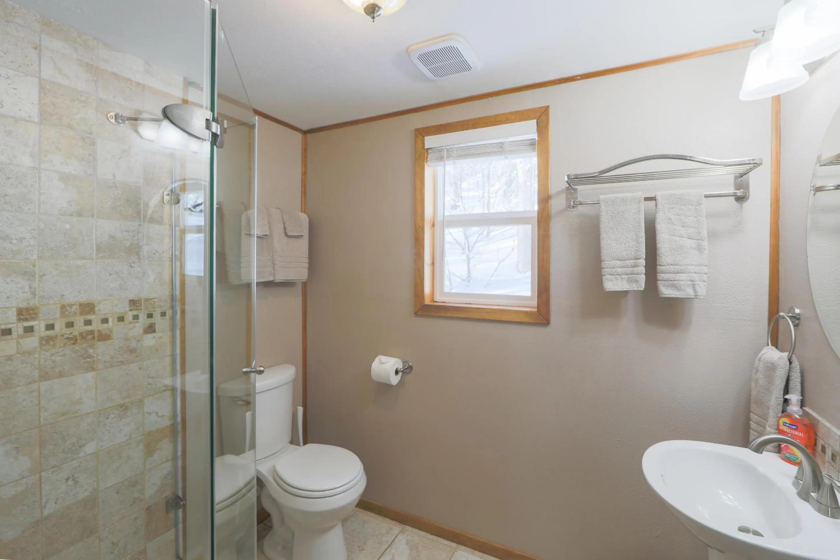 Bathroom in Birch Cabin