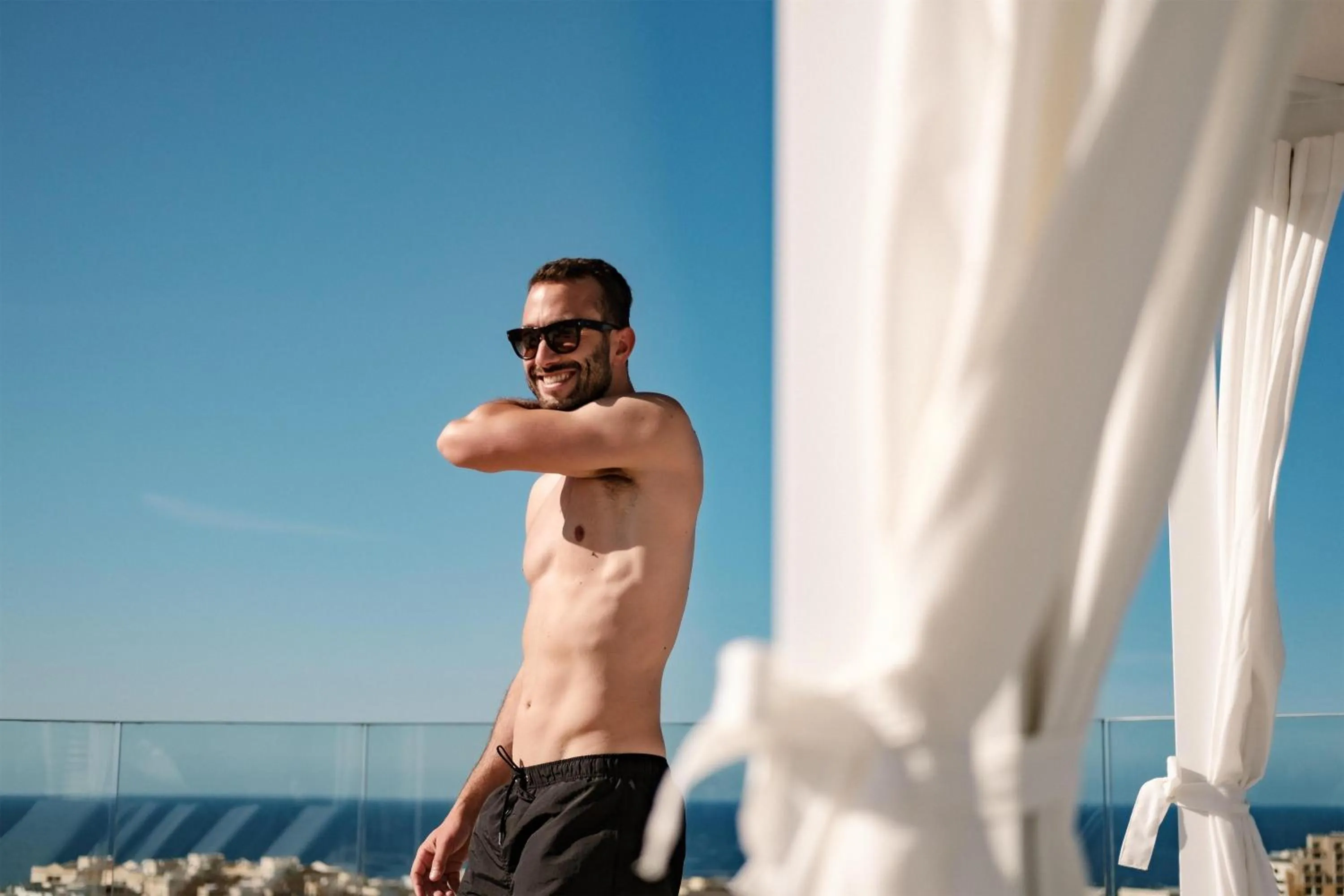 Swimming pool in Hyatt Regency Malta