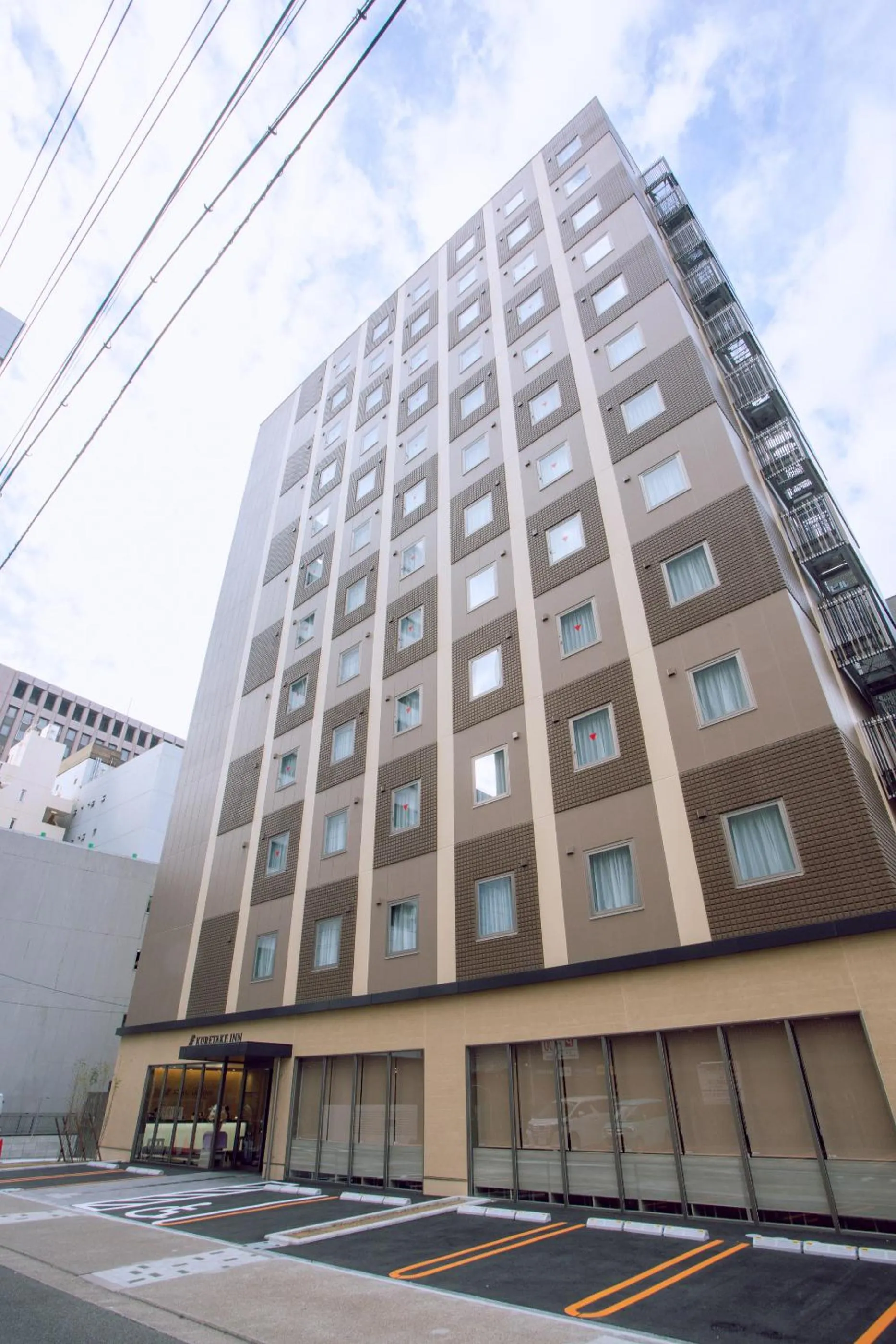 Property building in Kuretake Inn Premium Meieki minami
