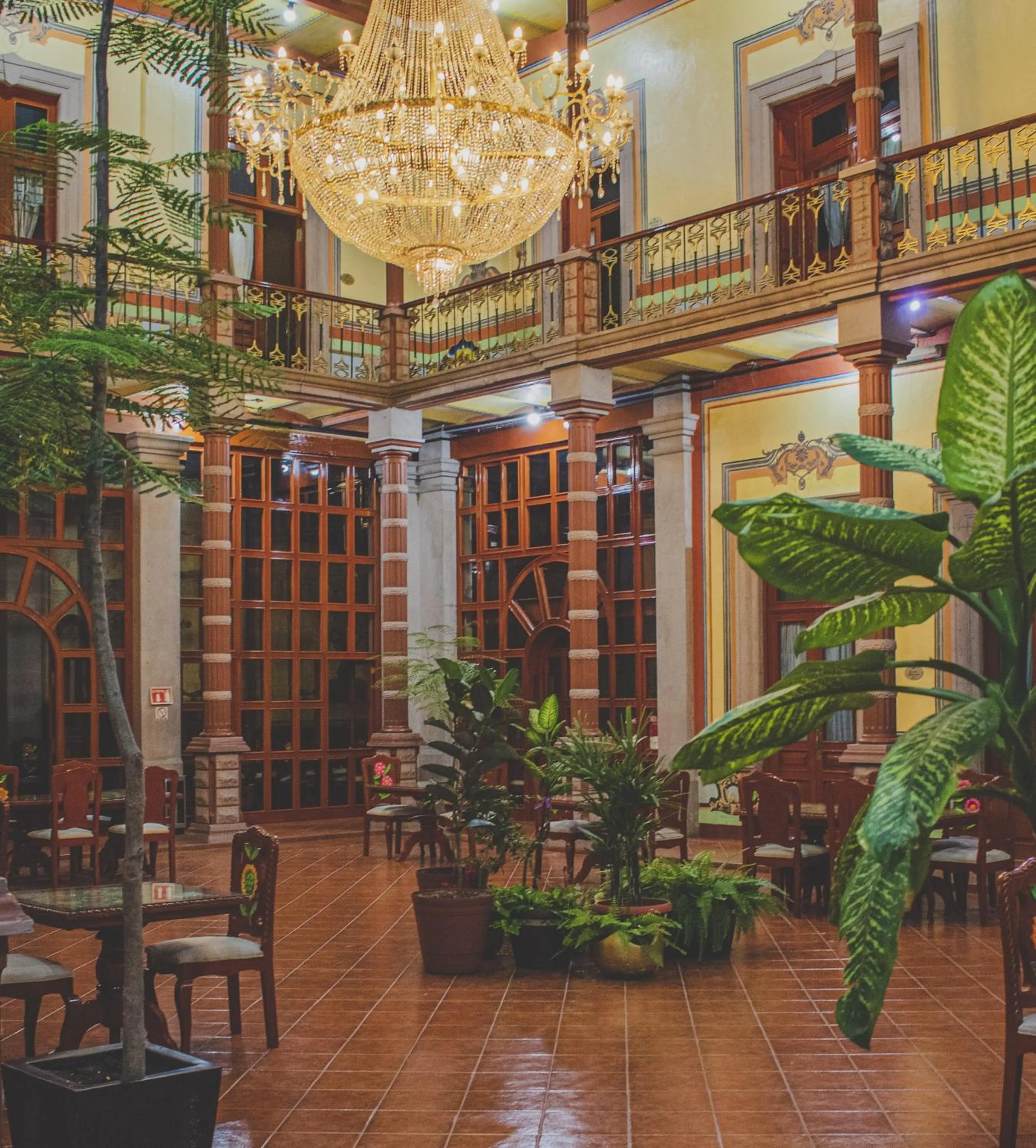 Patio in HOTEL CASONA MISIONES