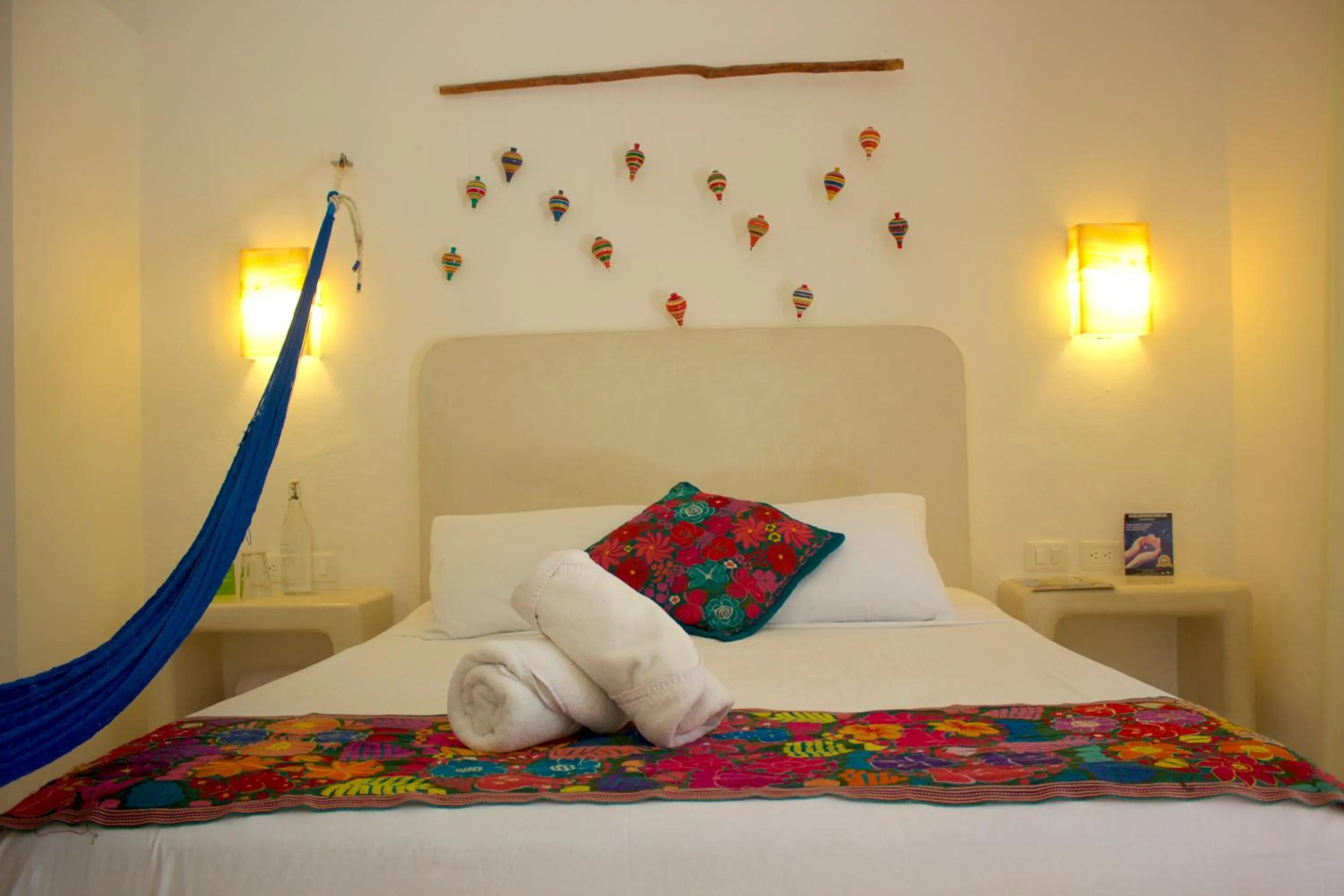 Photo of the whole room, Bed in Casa Iguana Holbox - Beachfront Hotel